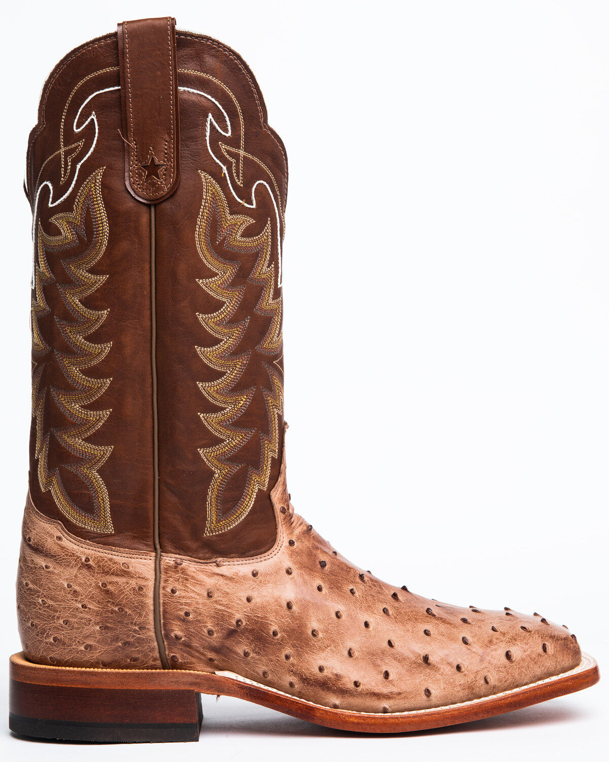 Tony Lama Men's San Saba Full Quill Ostrich Exotic Boots