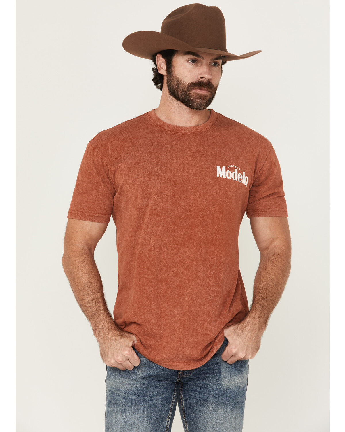 Modelo Men's Desert Sunset Short Sleeve Graphic T-Shirt
