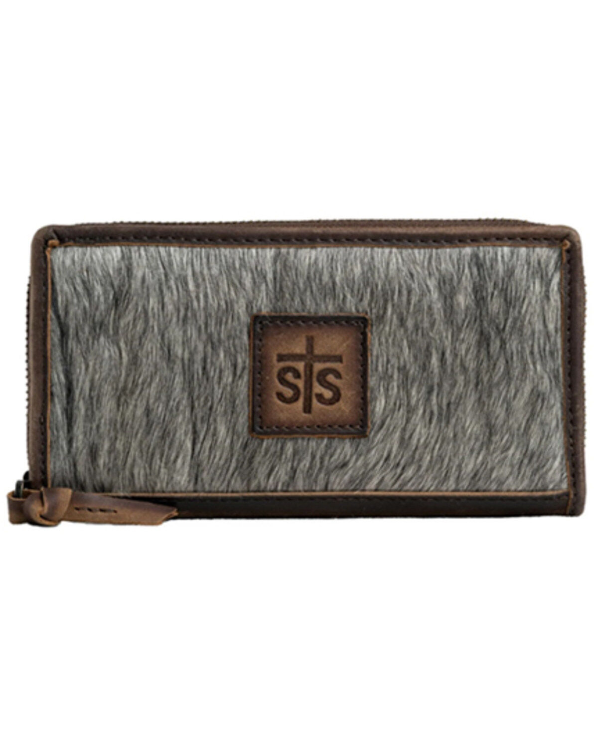 STS Ranchwear by Carroll Women's Hair-On Hide Leather Bifold Wallet