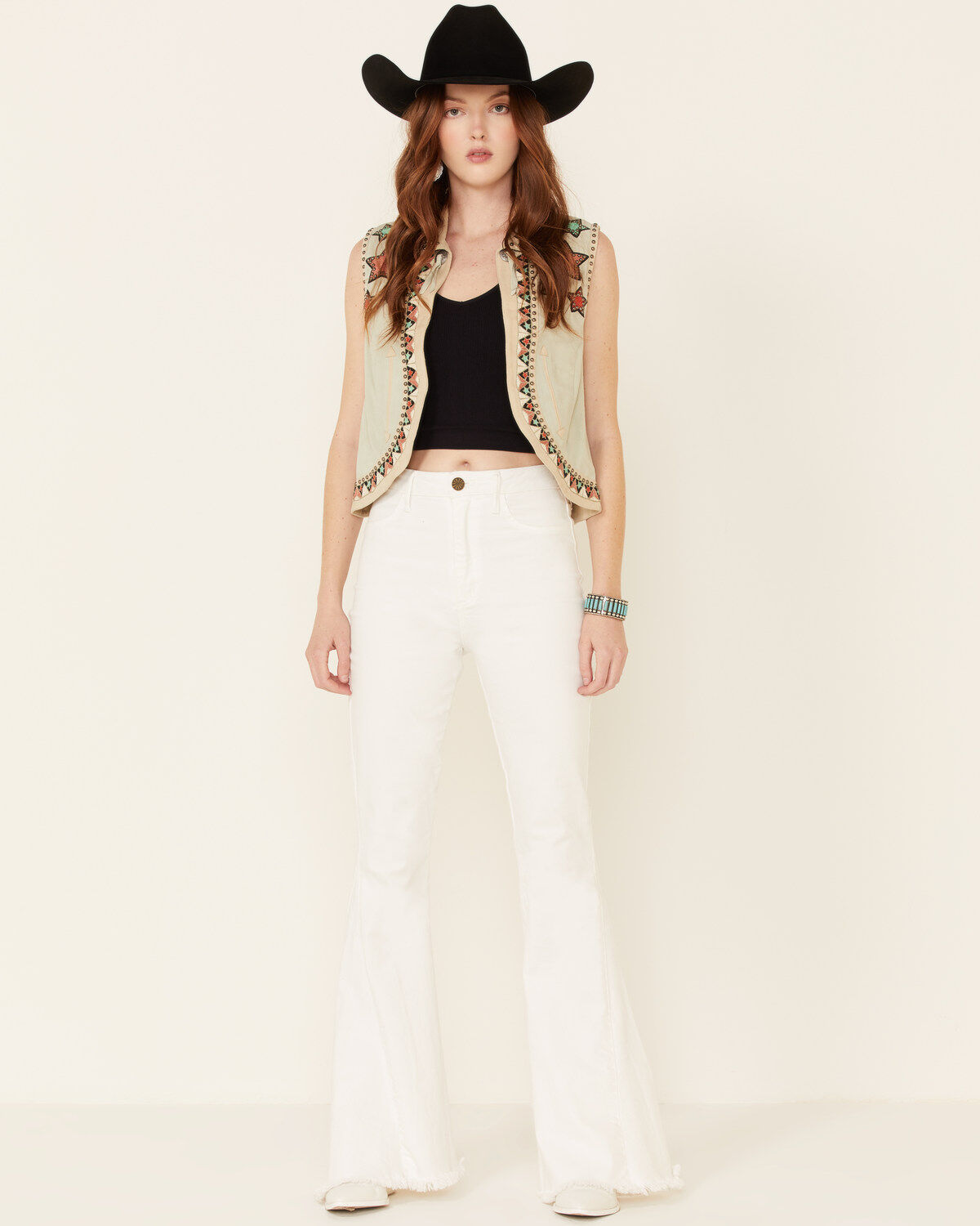 Double D Ranch Women's Song Of The West Suede Vest