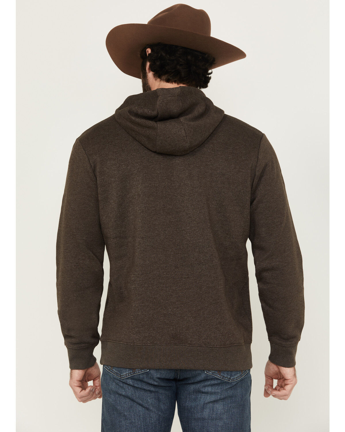 Wrangler Men's Cowboy and Rope Logo Graphic Hooded Sweatshirt