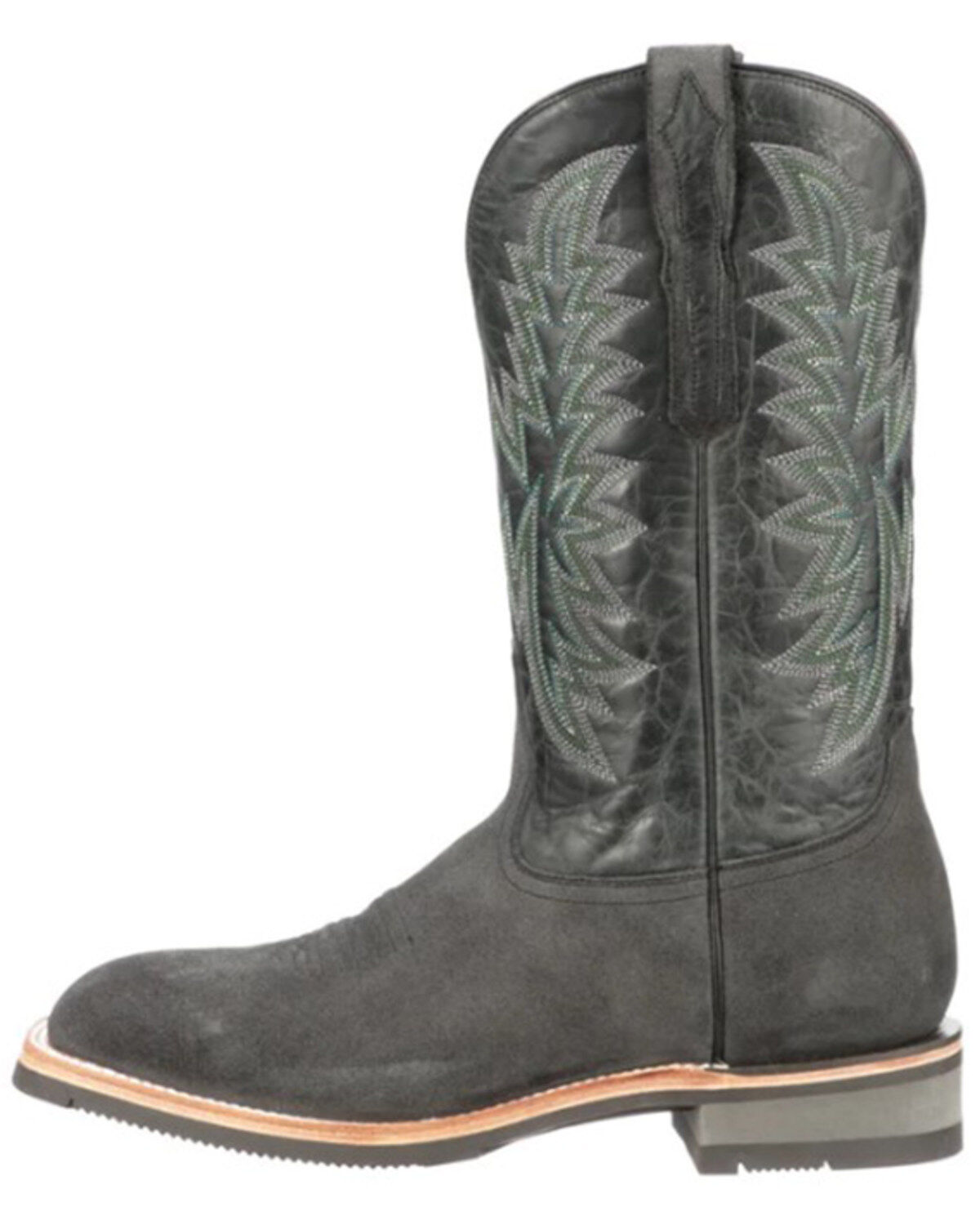 Lucchese Men's Rudy Western Boot - Broad Square Toe