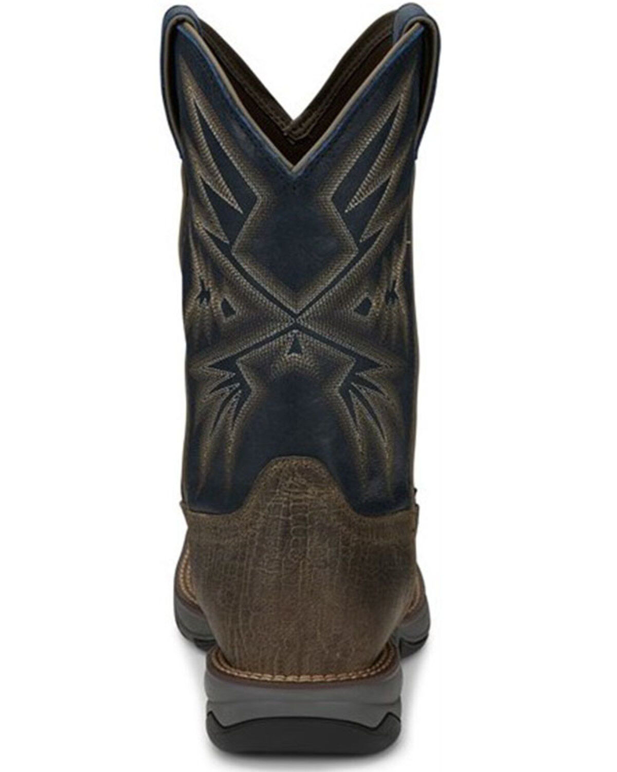 Tony Lama Men's Bartlett Stone Western Work Boots - Steel Toe