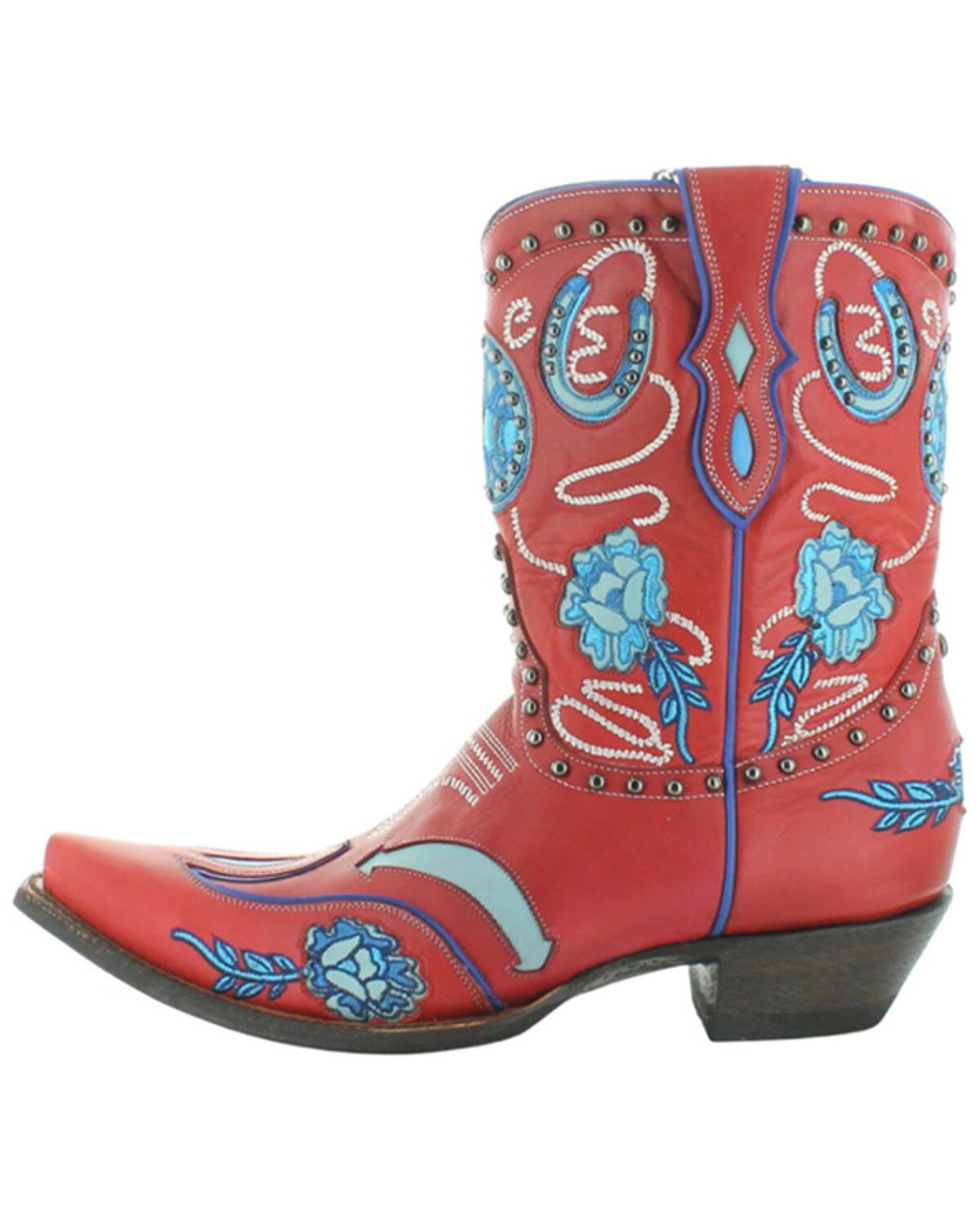 Double D Ranch Women's Wagon Wheel Western Boots - Snip Toe