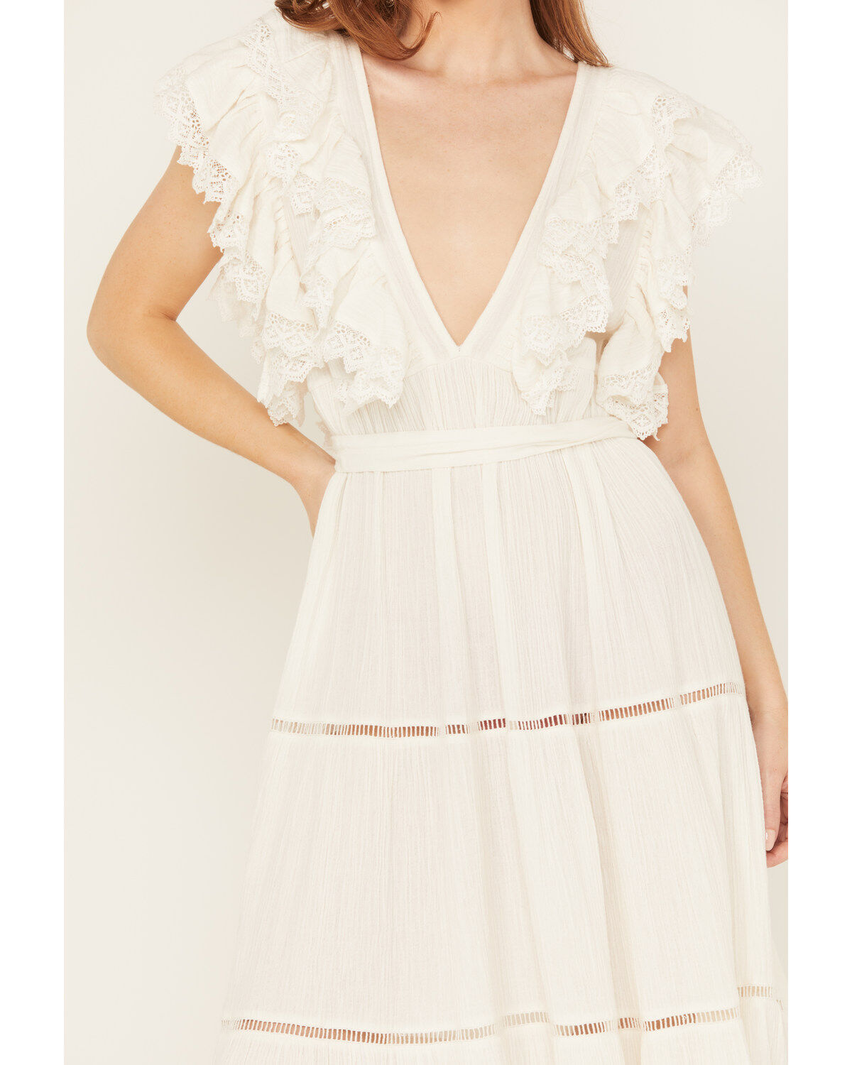 Jen's Pirate Booty Women's Spirit Ruffle Maxi Dress