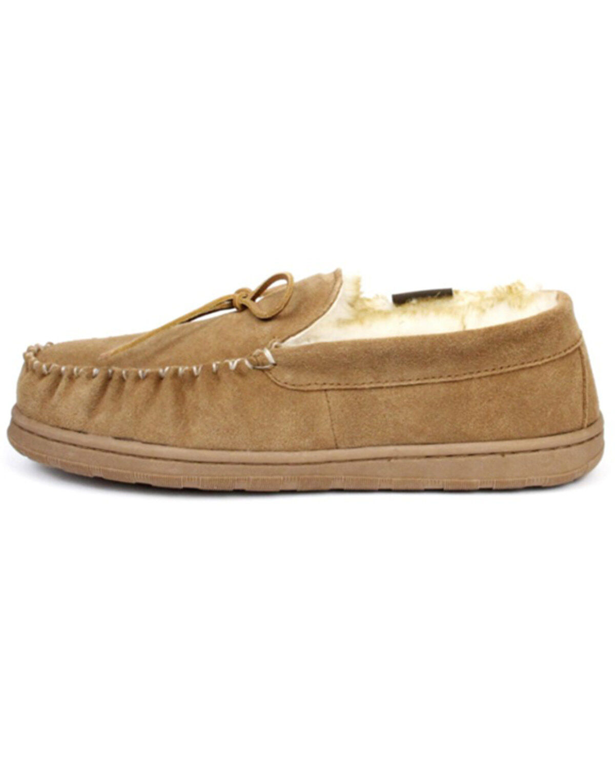 Superlamb Men's Shearling Slippers - Moc Toe