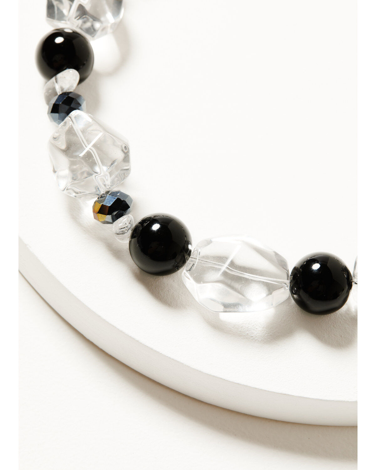 Paige Wallace Women's Quartz & Onyx Beaded Necklace