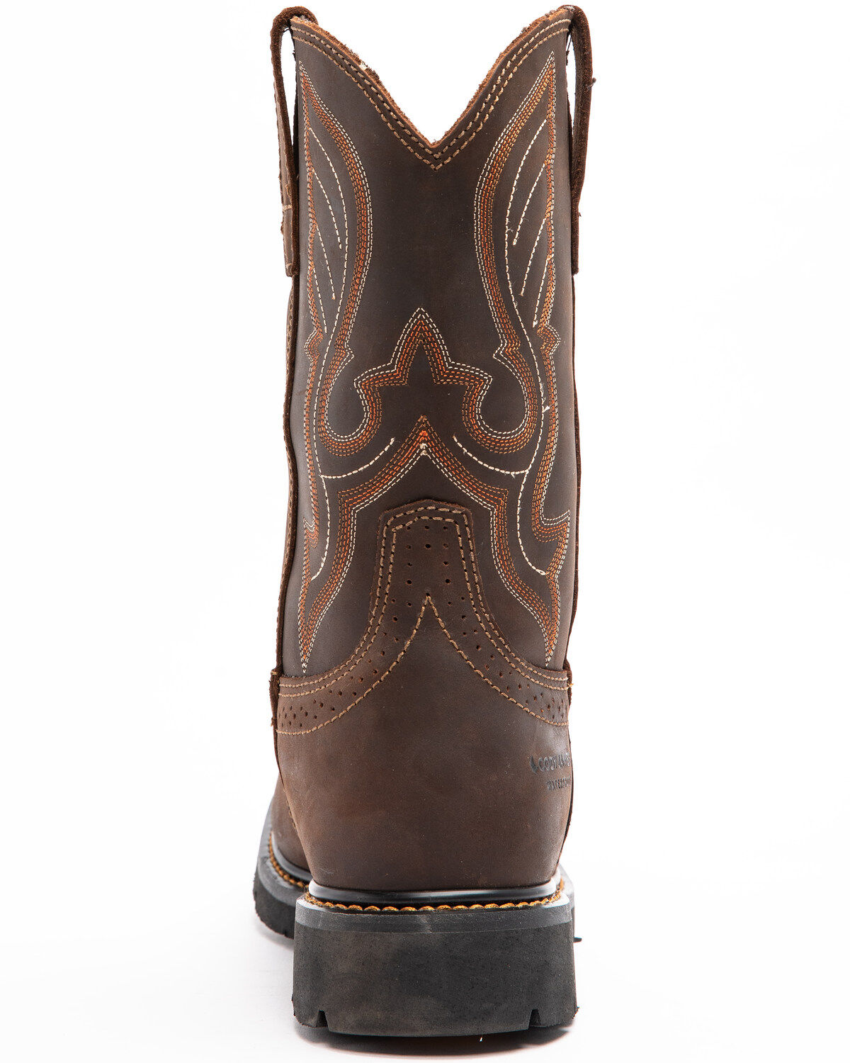 Cody James Men's Mustang Saddle Waterproof Western Work Boots - Soft Toe