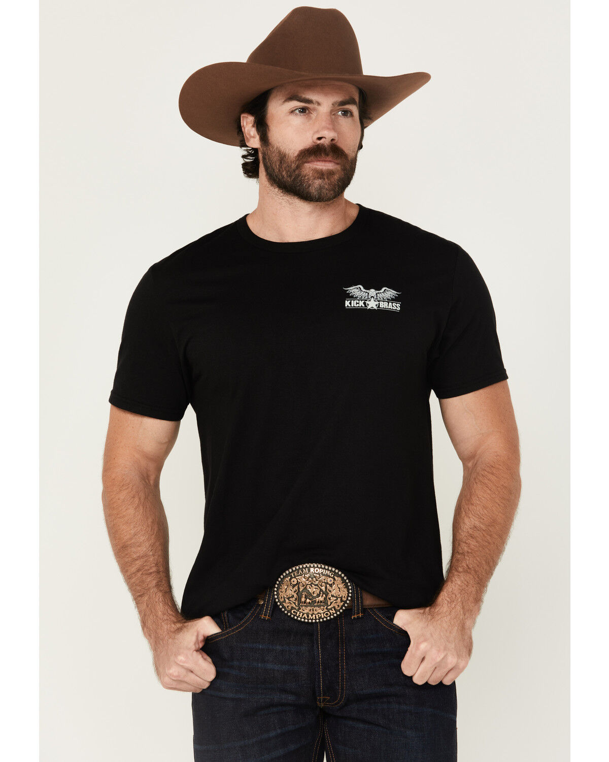 Kick Brass Men's We Are Not Descended From Fearful Men Short Sleeve Graphic T-Shirt