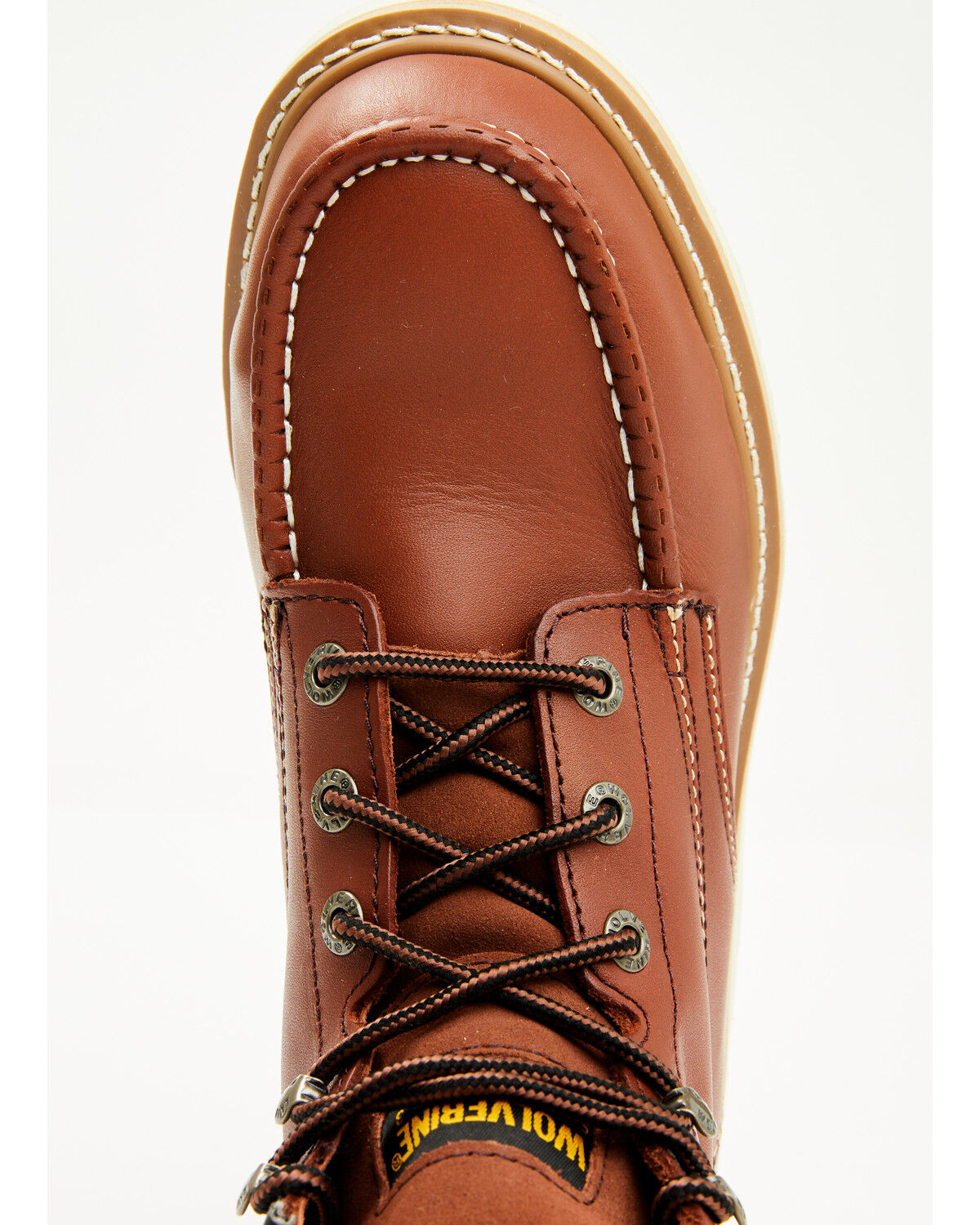 Wolverine Men's 6" Moc Toe Exclusive Wedge Work Boots - Steel Toe