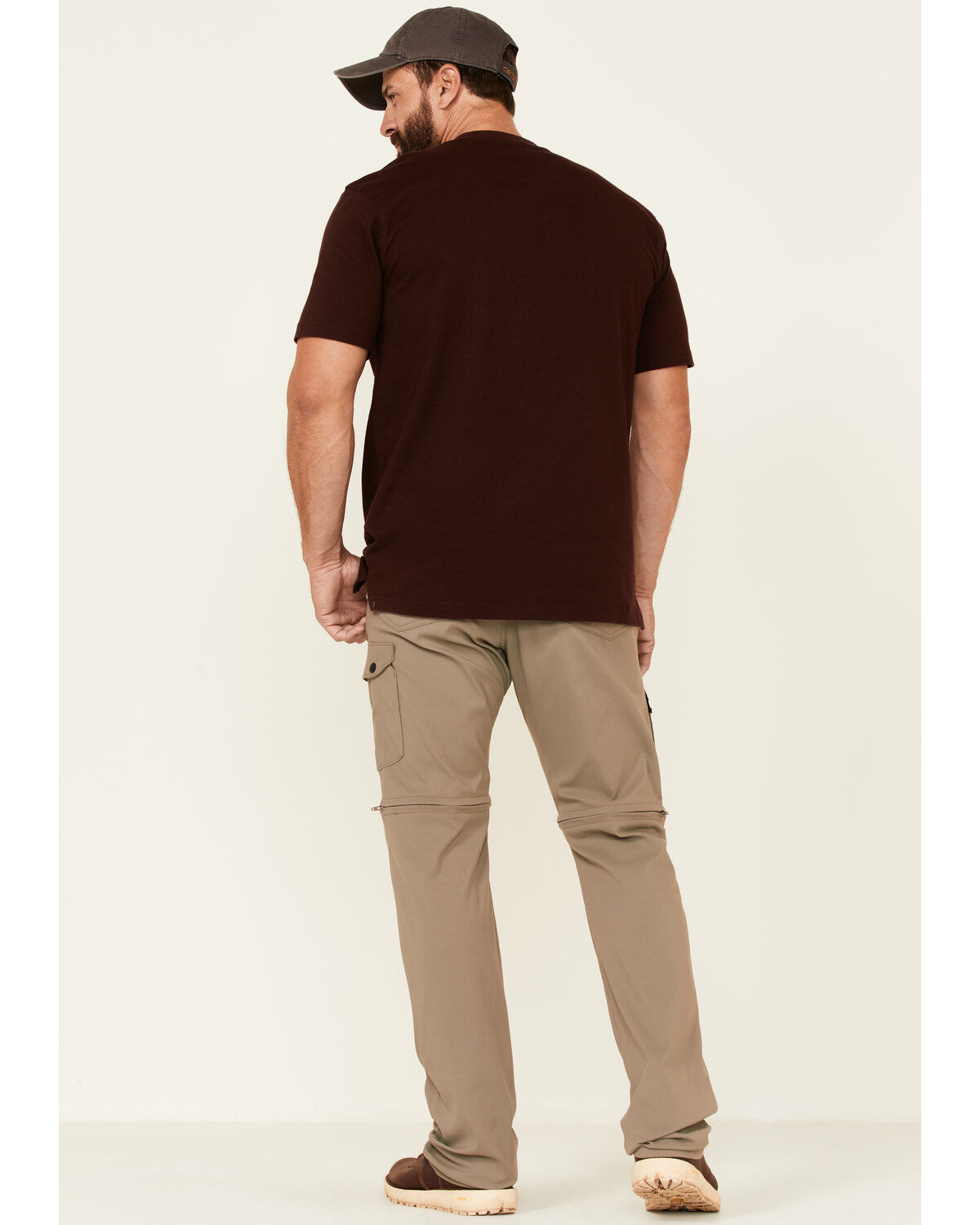 ATG by Wrangler Men's All-Terrain Brindle Zip-Off Cargo Pants