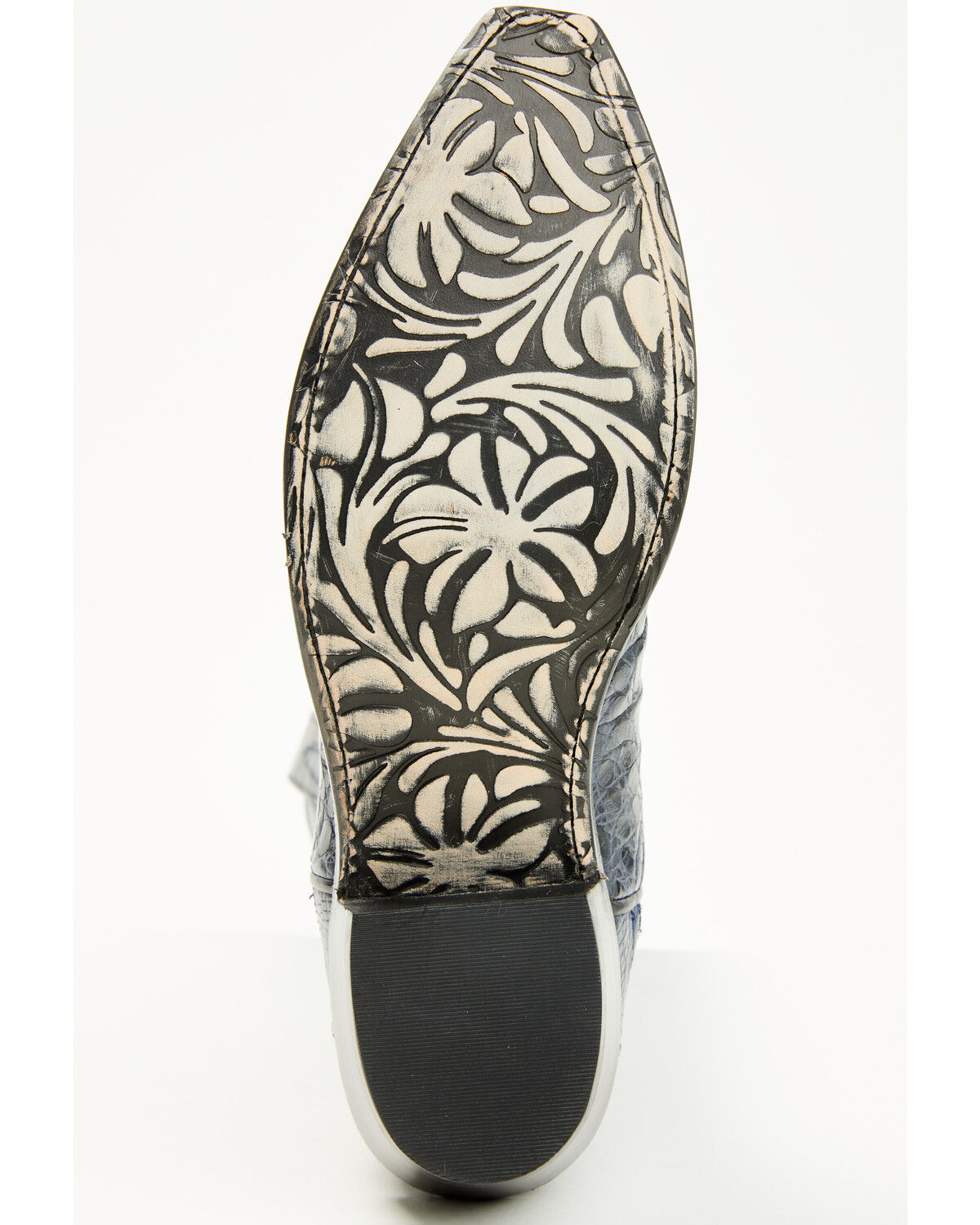 El Dorado Women's Holly Exotic Caiman Tall Western Boots - Snip Toe