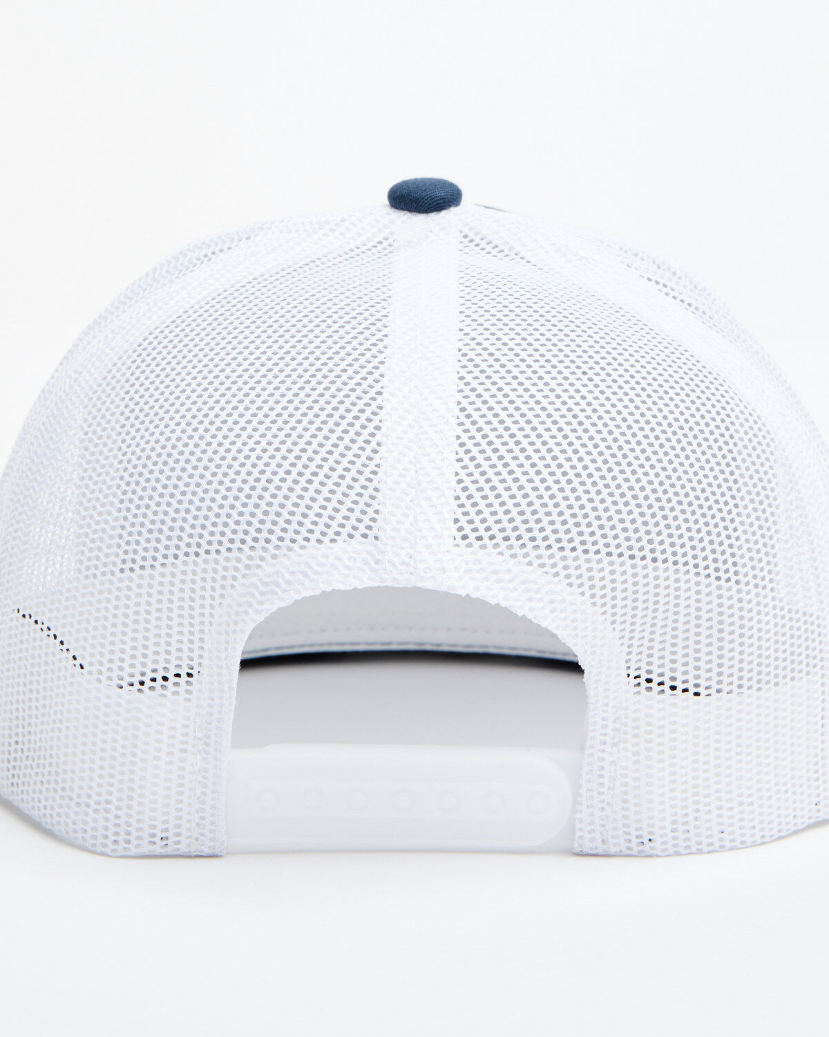 Lazy J Ranch Men's Willow Blue & White Large Patch Mesh-Back Ball Cap