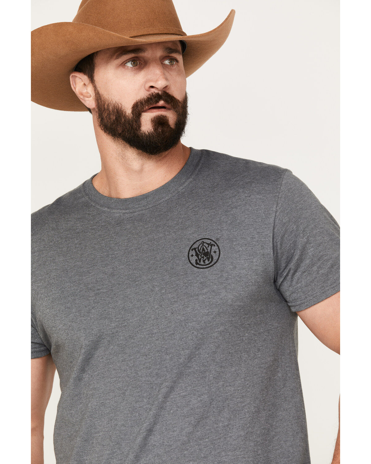 Smith & Wesson Men's Revolver Short Sleeve Graphic T-Shirt