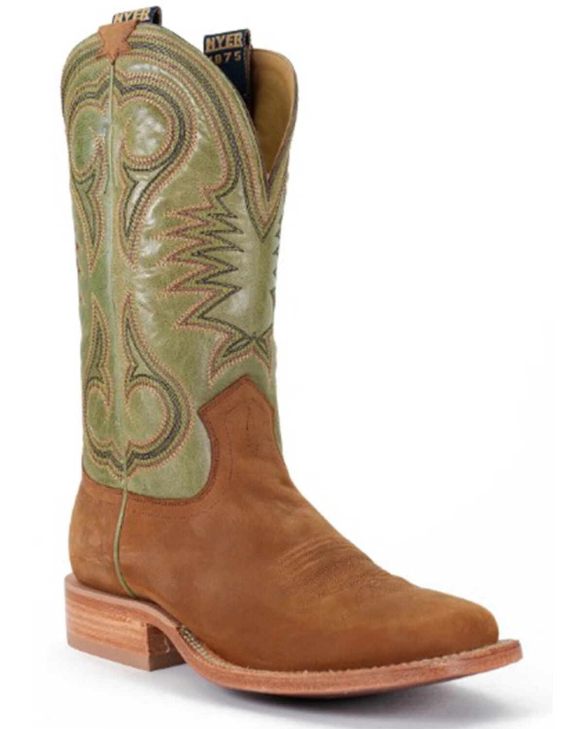 Hyer Men's Codell Western Boots - Broad Square Toe