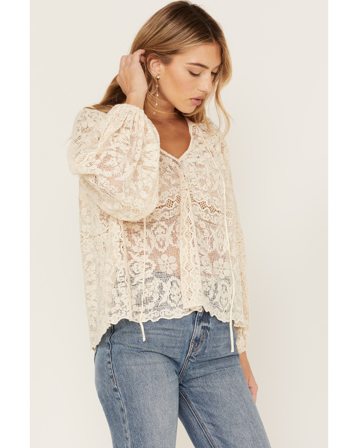 Jen's Pirate Booty Women's Lace Fortune Top