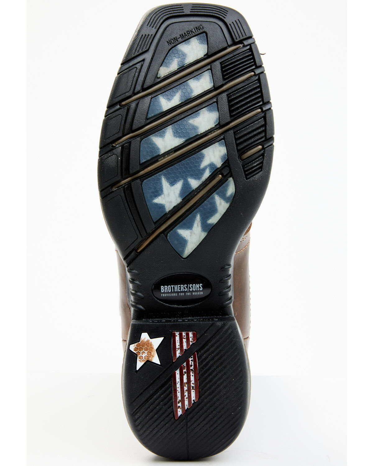 Brothers and Sons Men's Xero Gravity Lite Western Performance Boots - Broad Square Toe