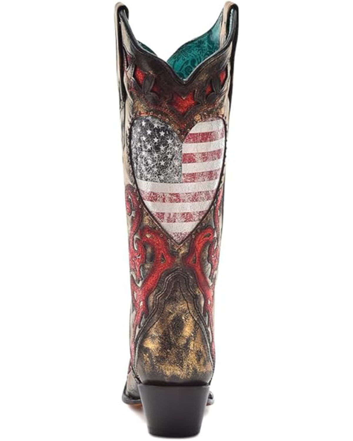 Corral Women's Stars And Stripes Embroidered Western Boots - Snip Toe