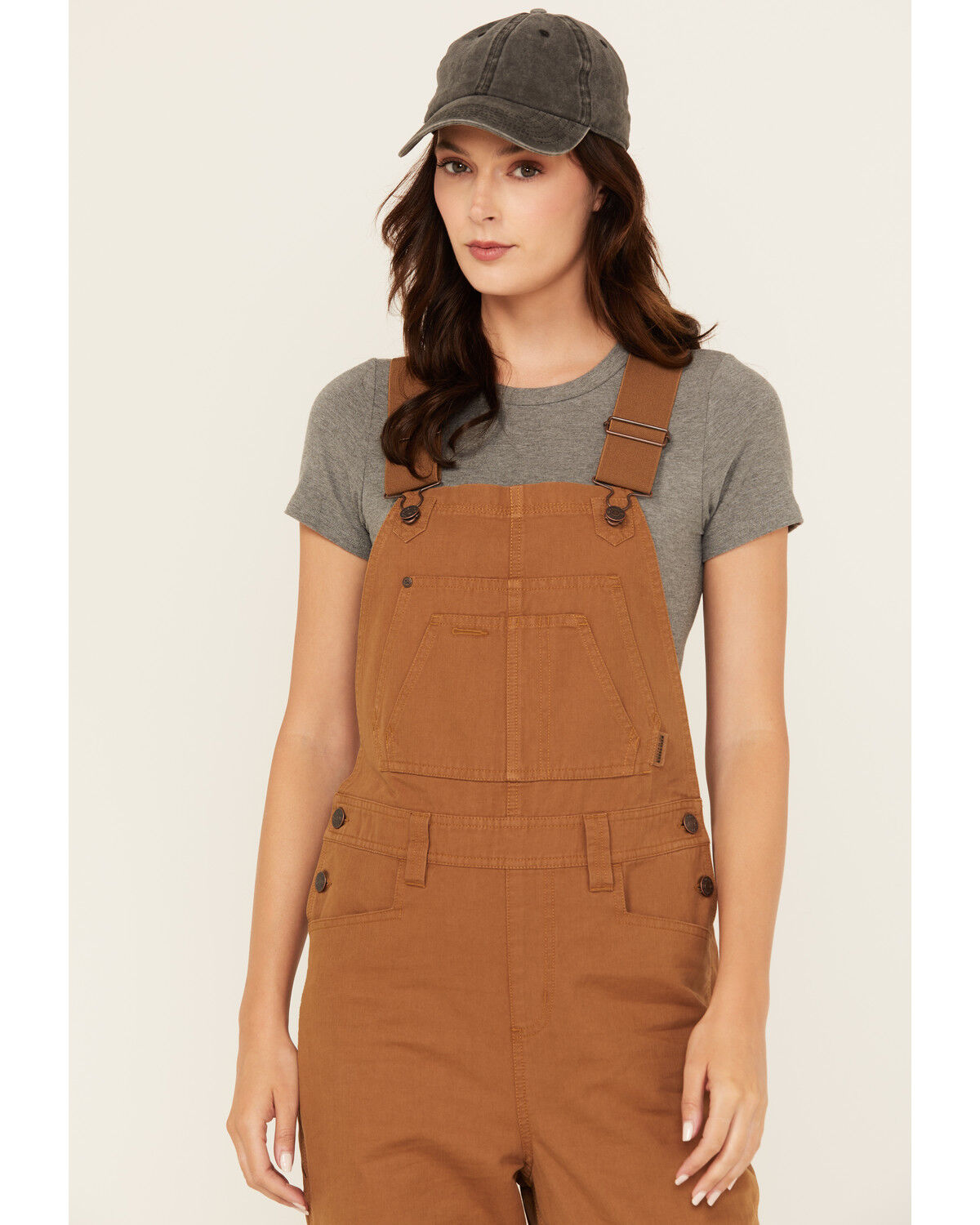 Lucky Brand Workwear Women's Broken Canvas Work Overalls