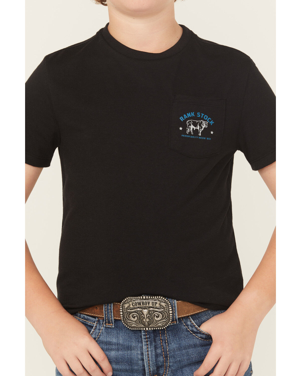 Hooey Boys' Rank Stock Short Sleeve Graphic T-Shirt