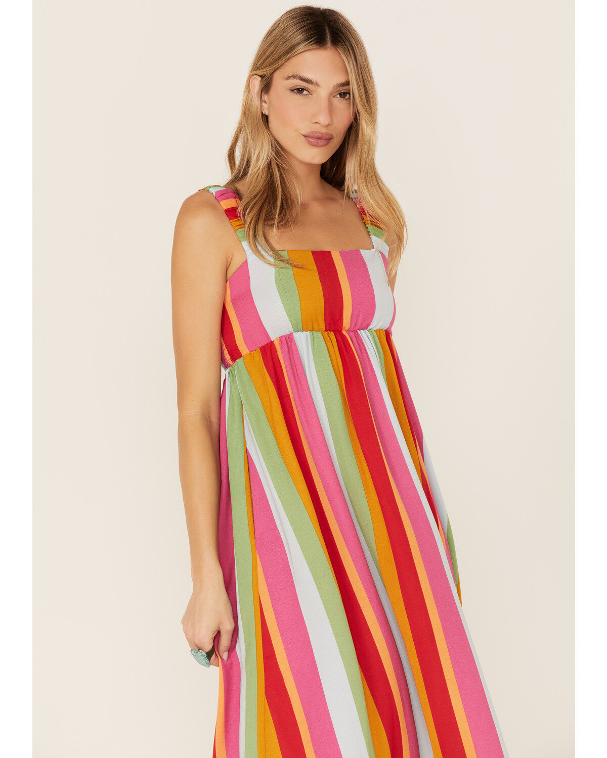 Show Me Your Mumu Women's Multi Fling Midi Dress