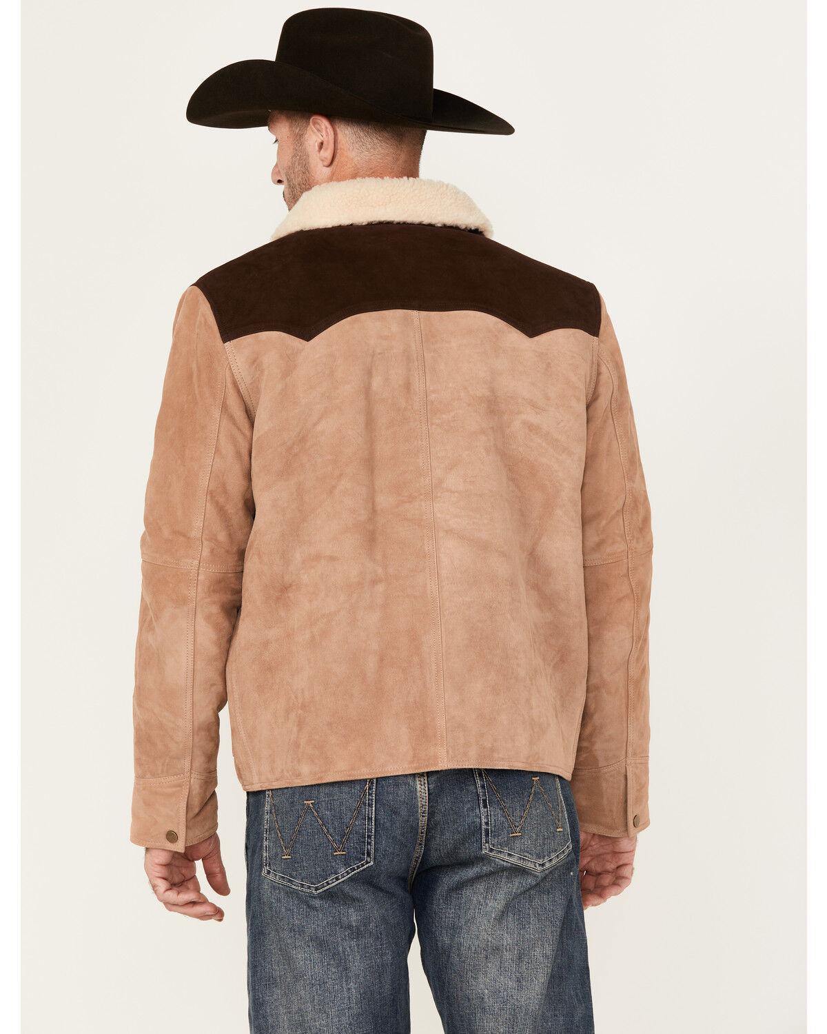 Scully Men's Color Block Suede Jacket