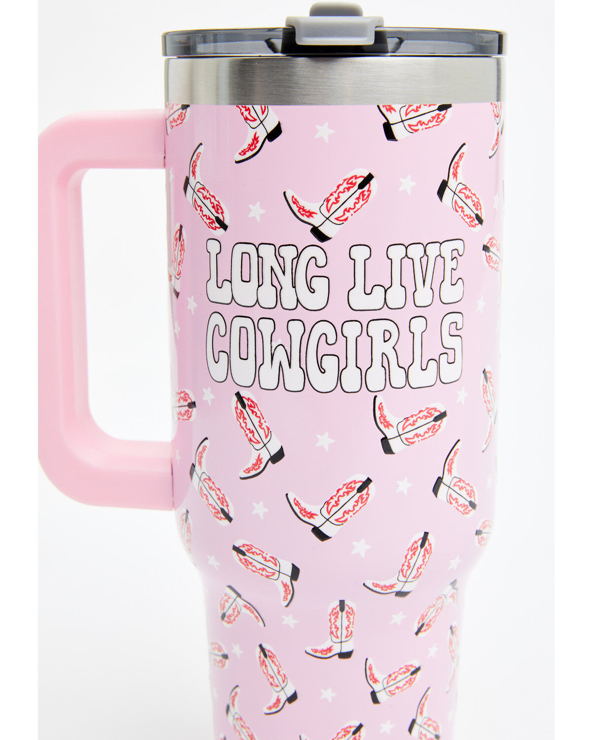 Boot Barn 40oz Long Live Cowgirls Tumbler With Handle