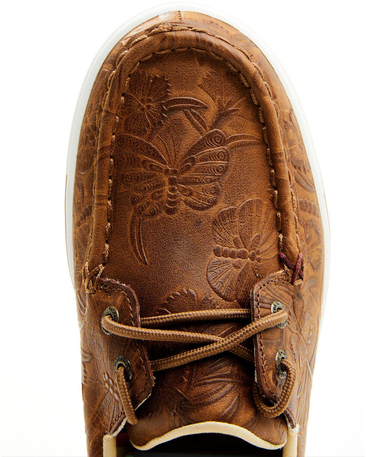 Twisted X Women's Kicks Tooled Casual Shoes - Moc Toe