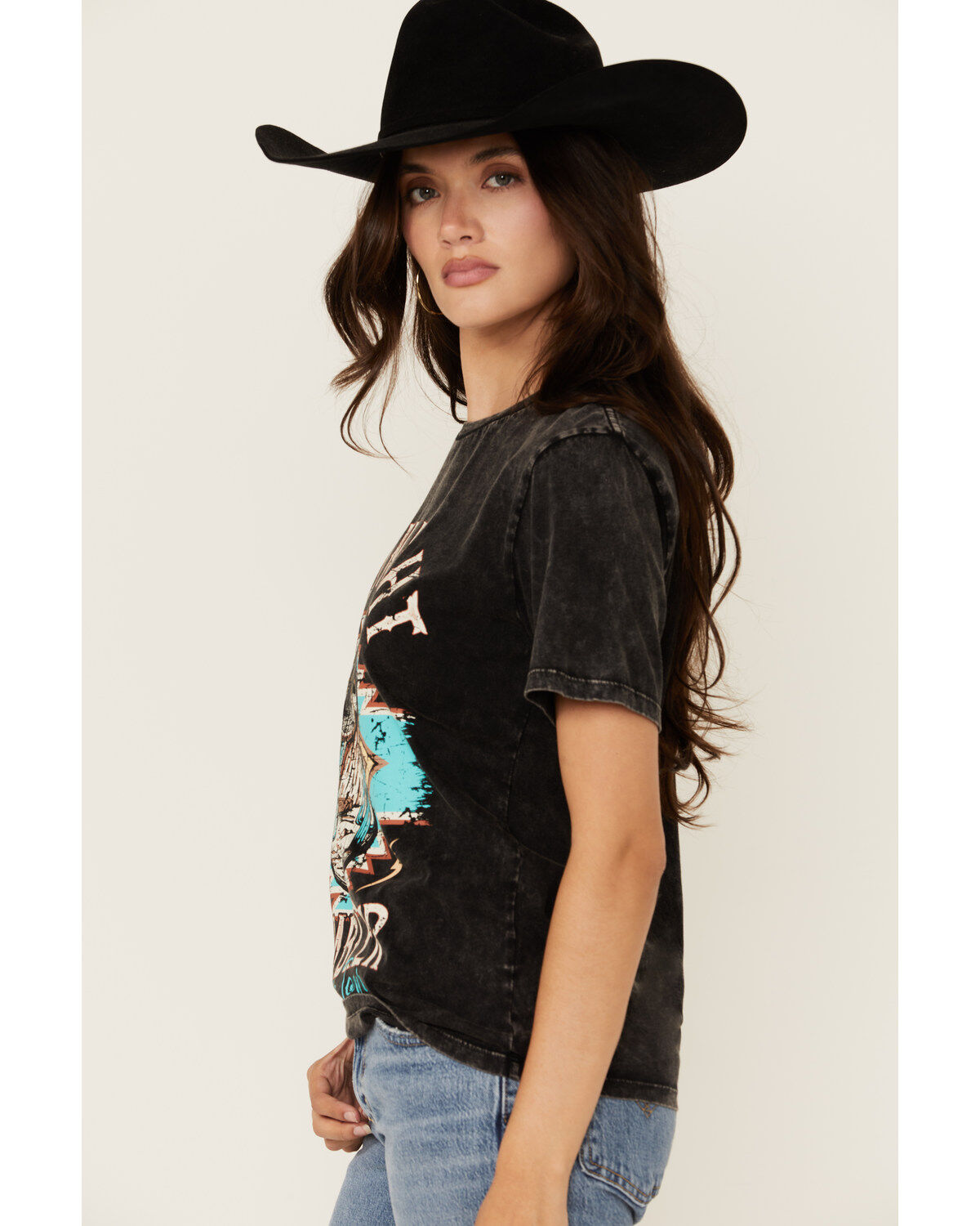 Rock & Roll Denim Women's Midnight Short Sleeve Graphic Tee