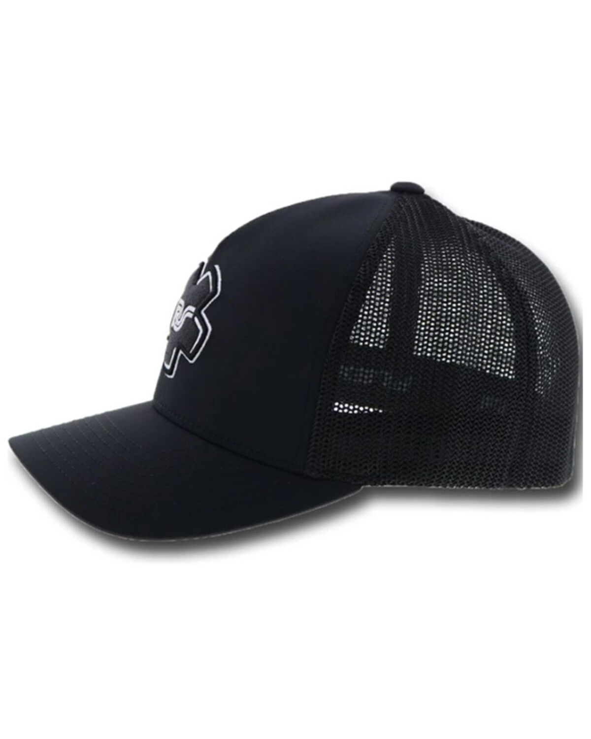Hooey Men's Rocker Steiner Embroidered Logo FlexFit Trucker Cap