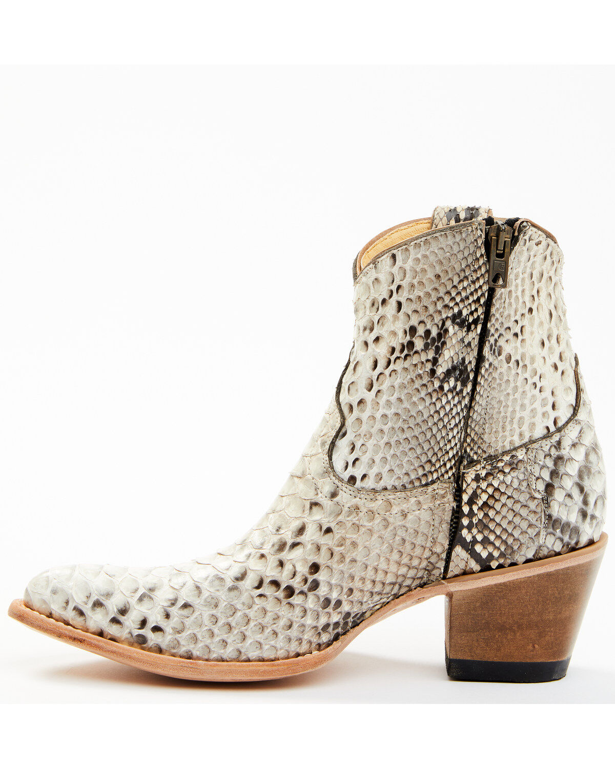 Idyllwind Women's Badass Exotic Python Fashion Booties - Round Toe