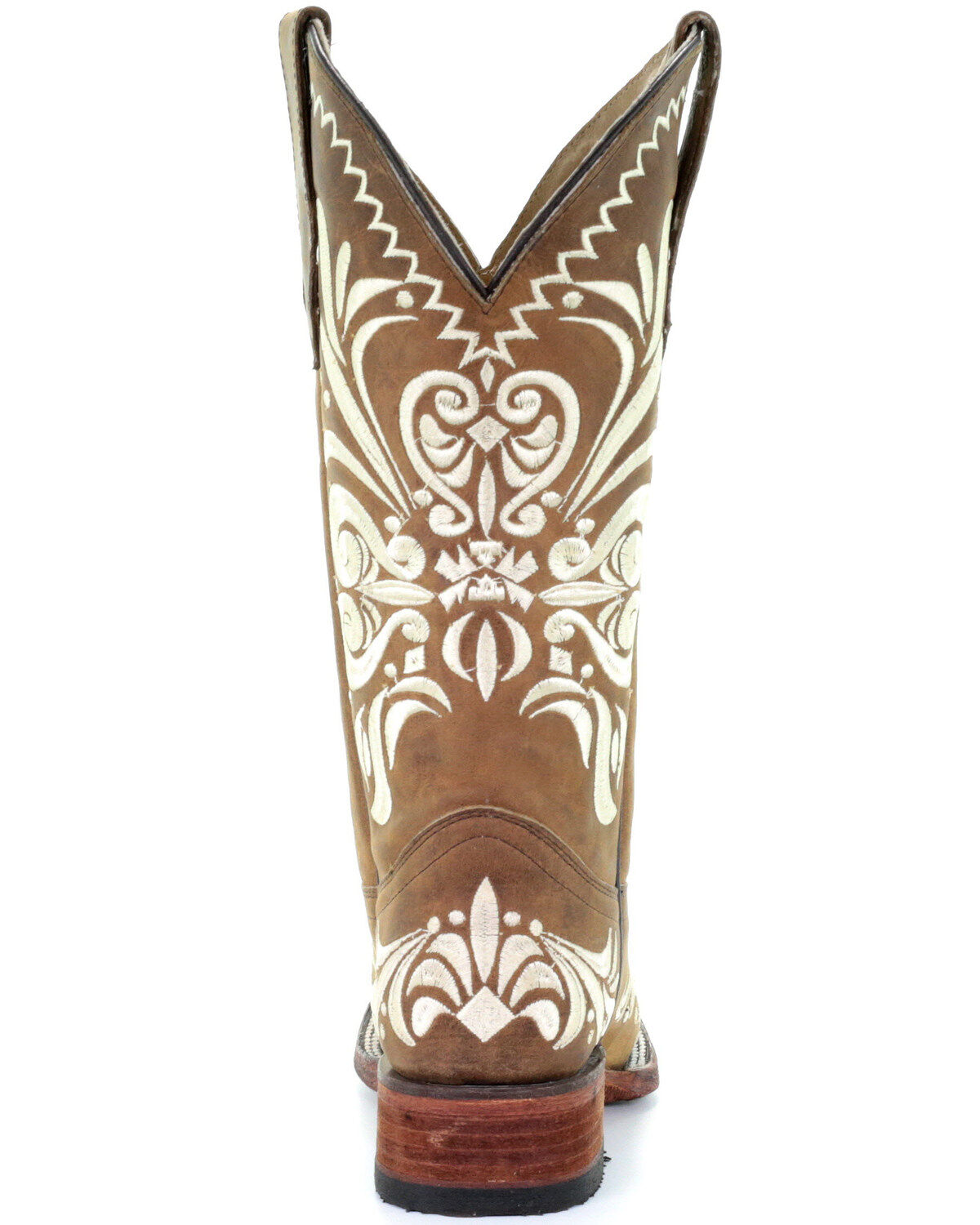 Circle G Women's Embroidery Western Boots - Square Toe