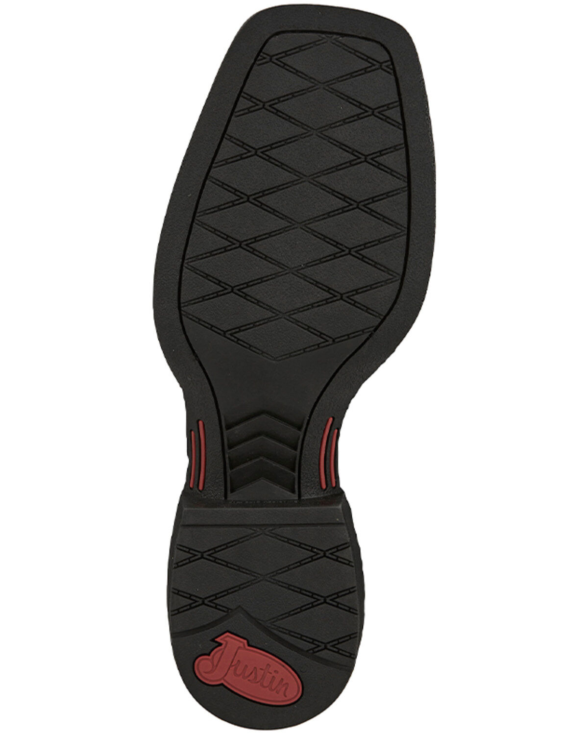 Justin Men's 11" Bowline Western Boots - Broad Square Toe