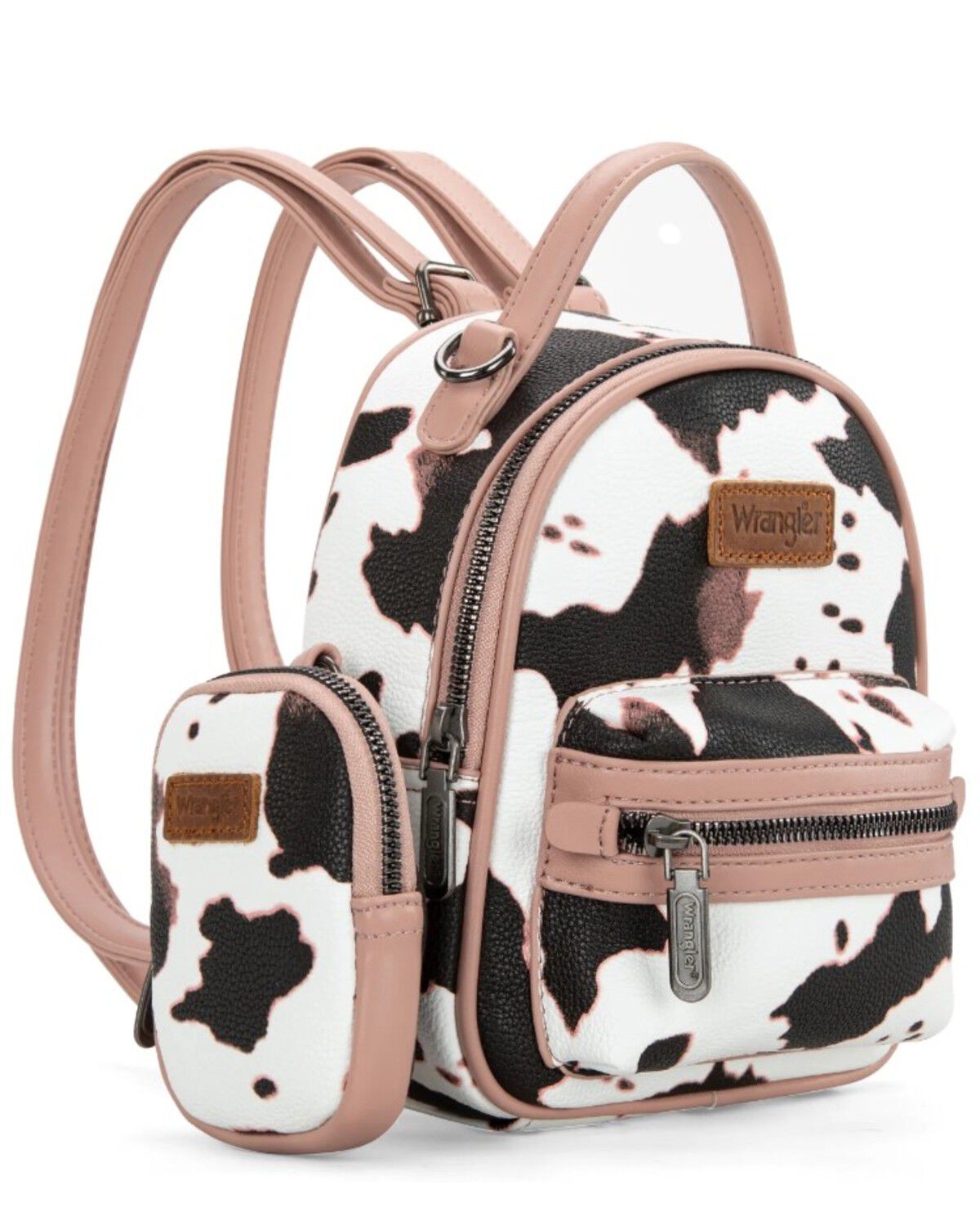 Wrangler Women's Cow Print Mini Backpack