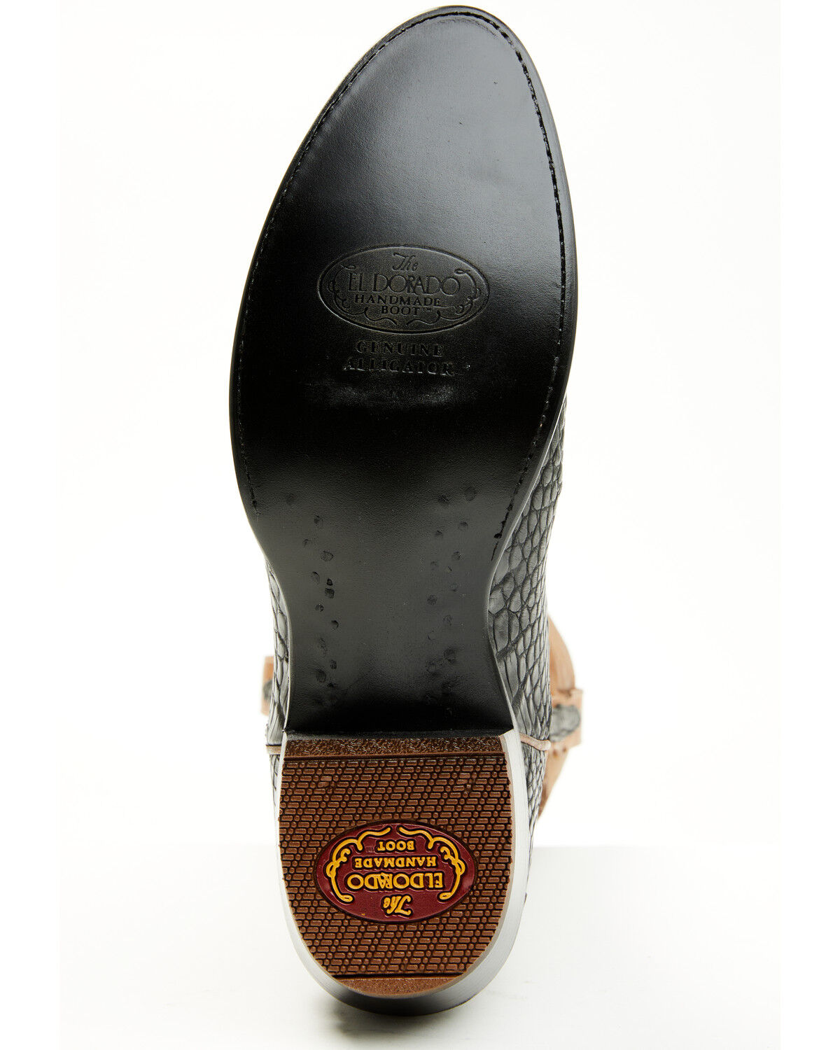 El Dorado Men's Exotic Alligator Western Boots - Round Toe