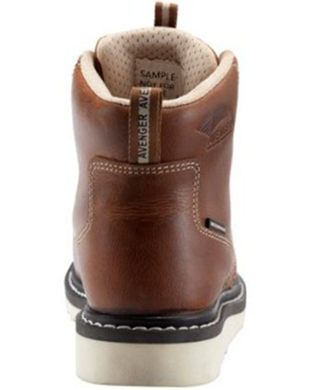 Avenger Men's Wedge 6" Mid Waterproof Lace-Up Work Boots - Carbon Nanofiber Toe