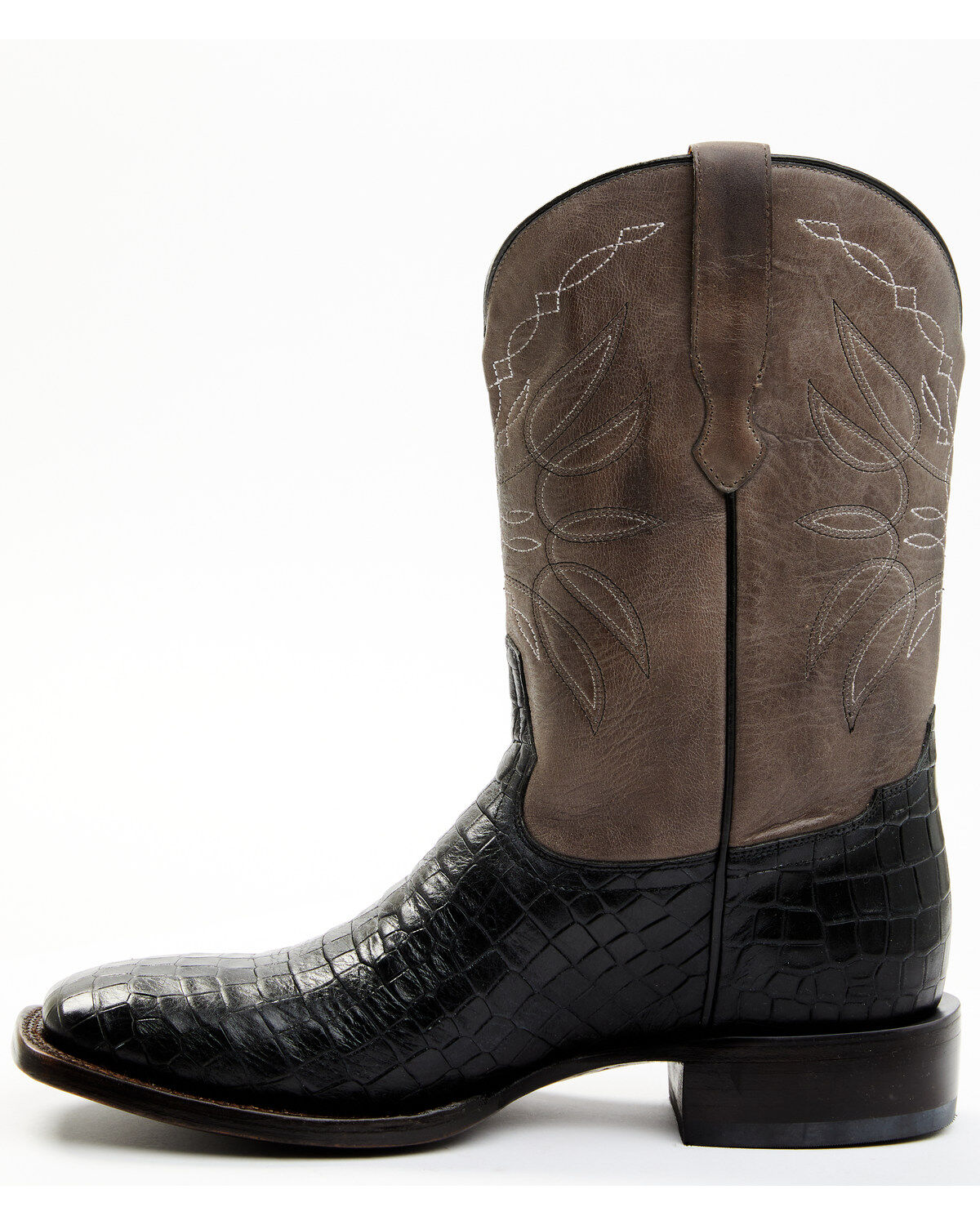 Cody James Men's Alligator Print Western Boots - Broad Square Toe