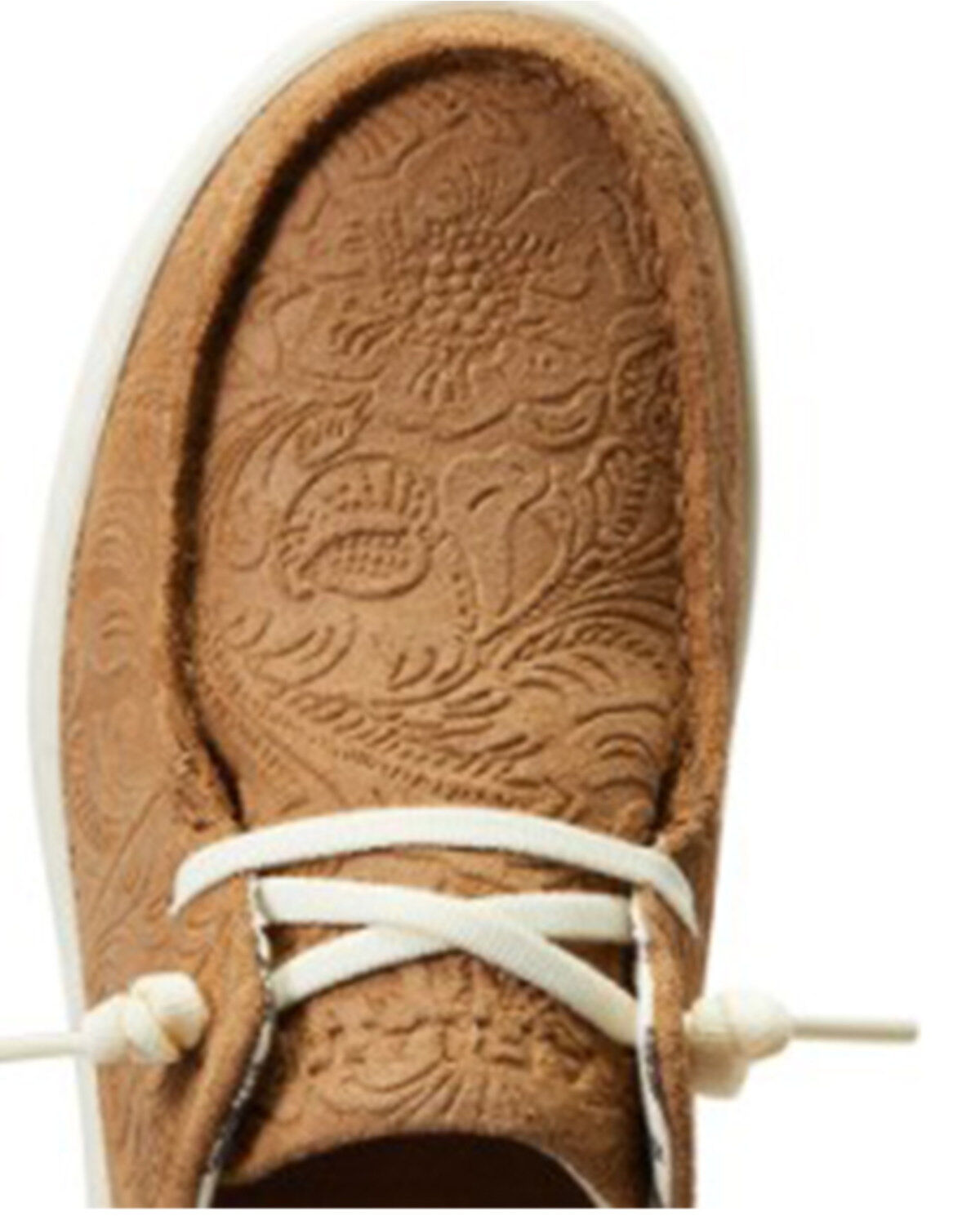 Ariat Women's Floral Emboss Hilo Flx Foam Casual Shoe - Moc Toe