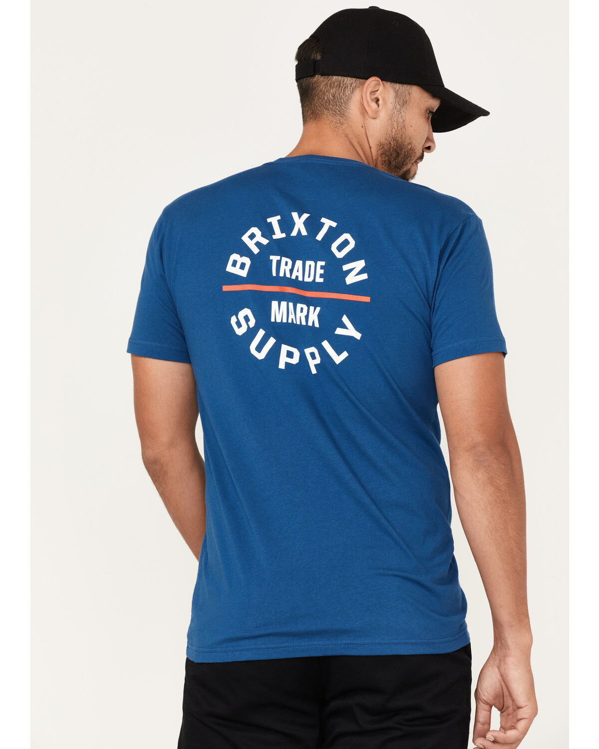 Brixton Men's Oath V Logo Graphic T-Shirt