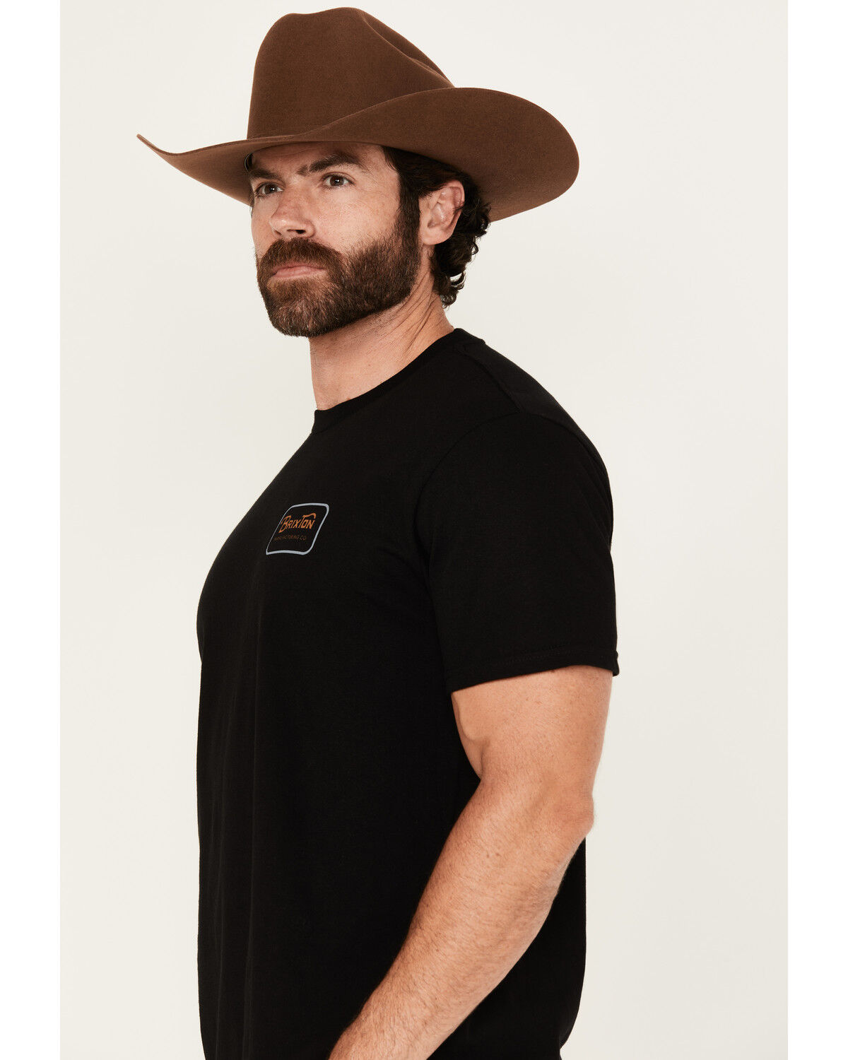 Brixton Men's Grade Logo Short Sleeve Graphic T-Shirt