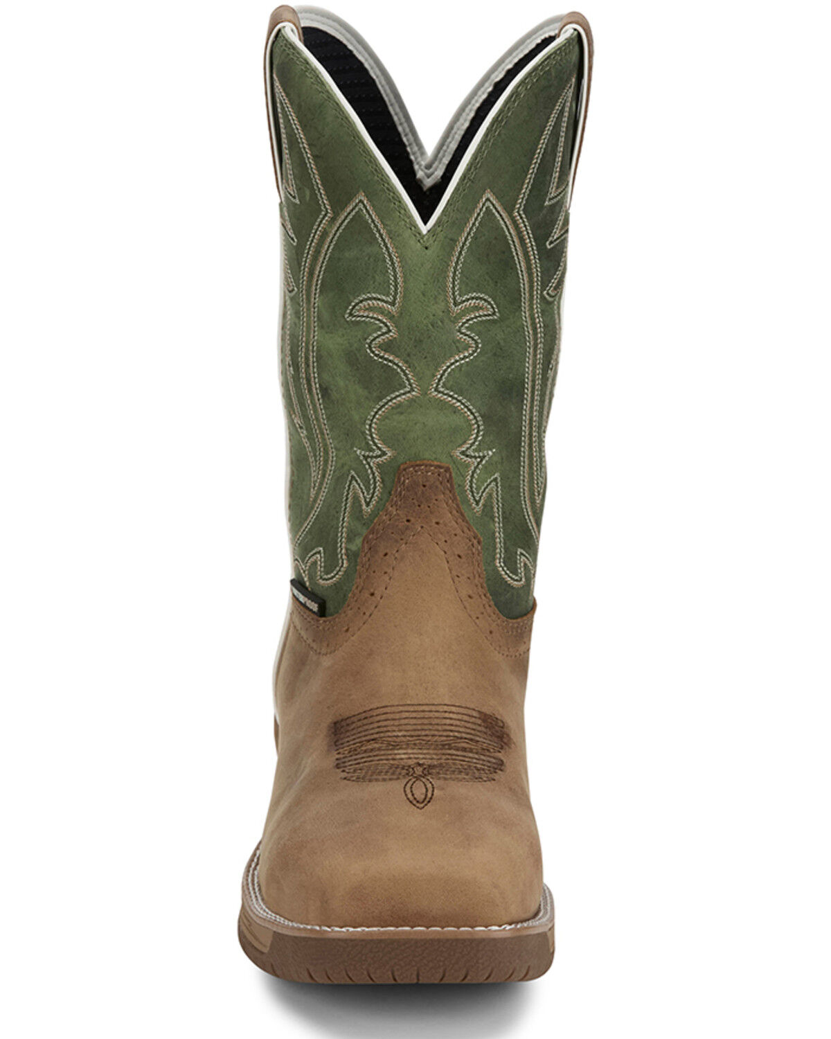 Justin Men's 11" Nitread Waterproof Work Boots  - Nano Composite Toe