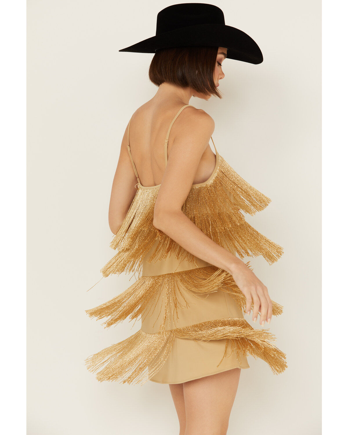 Show Me Your Mumu Women's Buchanan Fringe Mini Dress