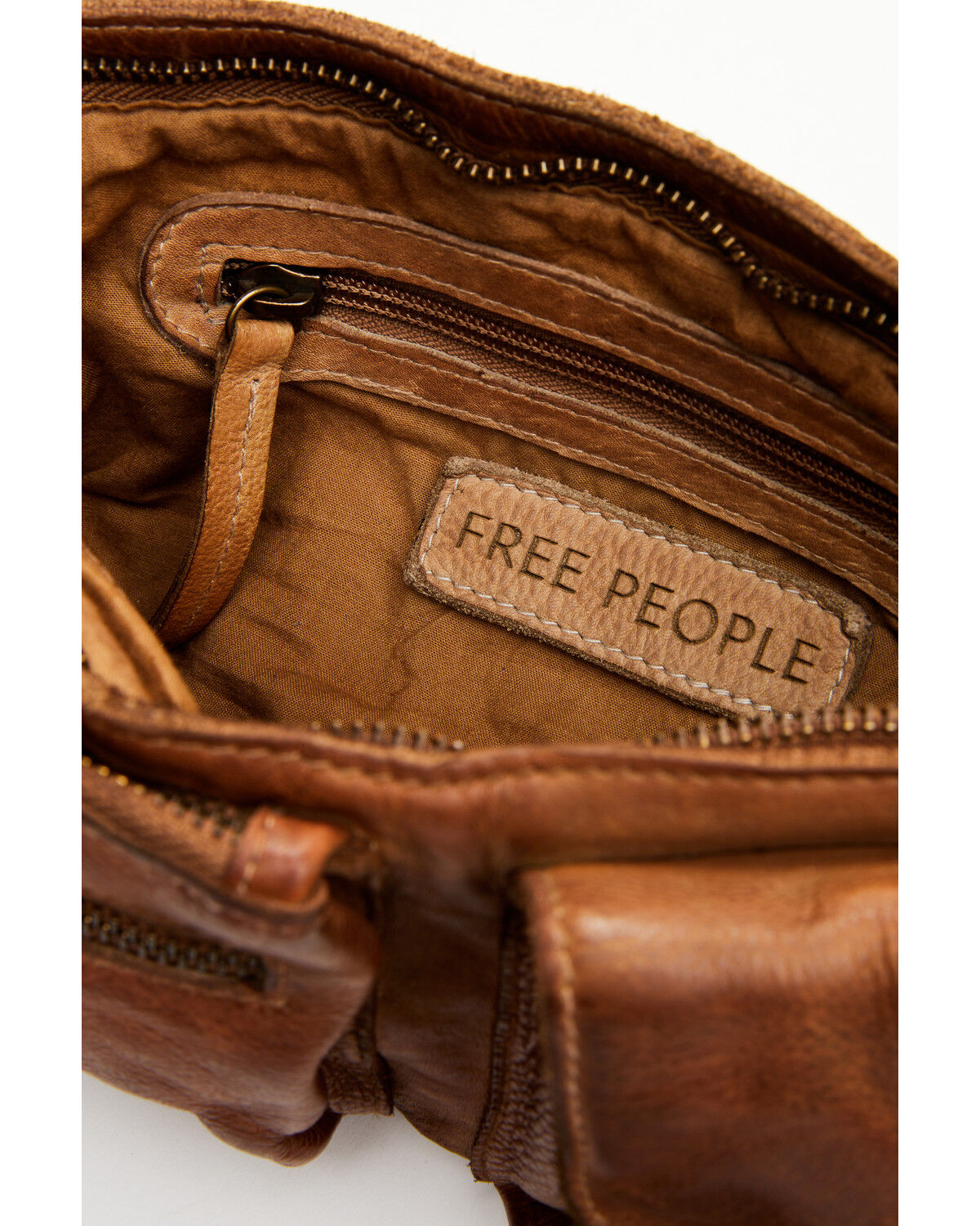 Free People Women's Wade Leather Crossbody Bag