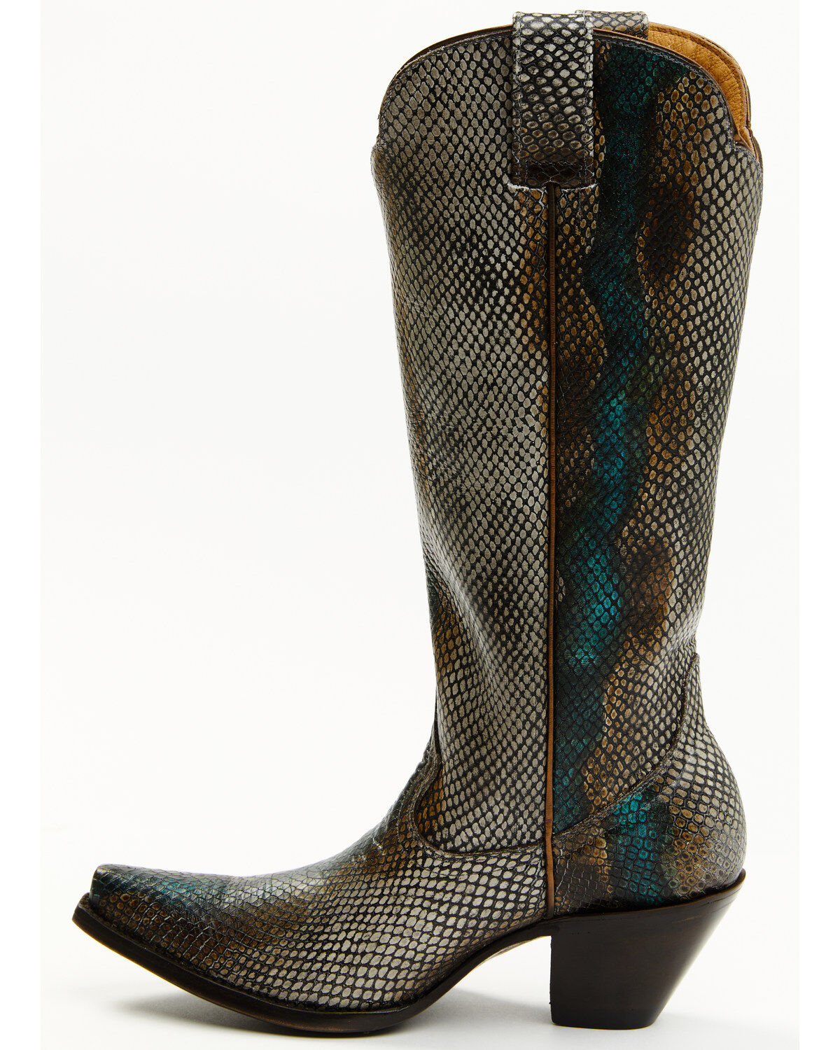 Idyllwind Women's Strut Snake Print Leather Western Boots - Snip Toe