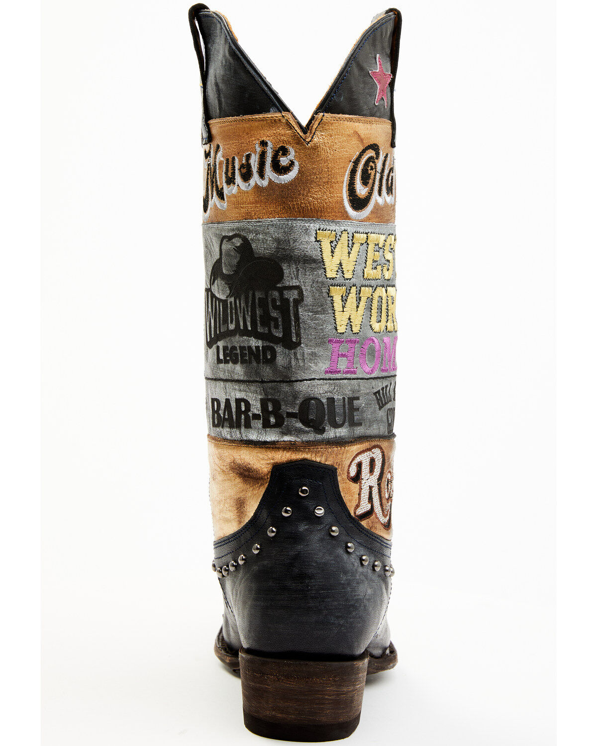 Old Gringo Women's Paradise Vesuvio Embroidered Tall Western Boots - Snip Toe