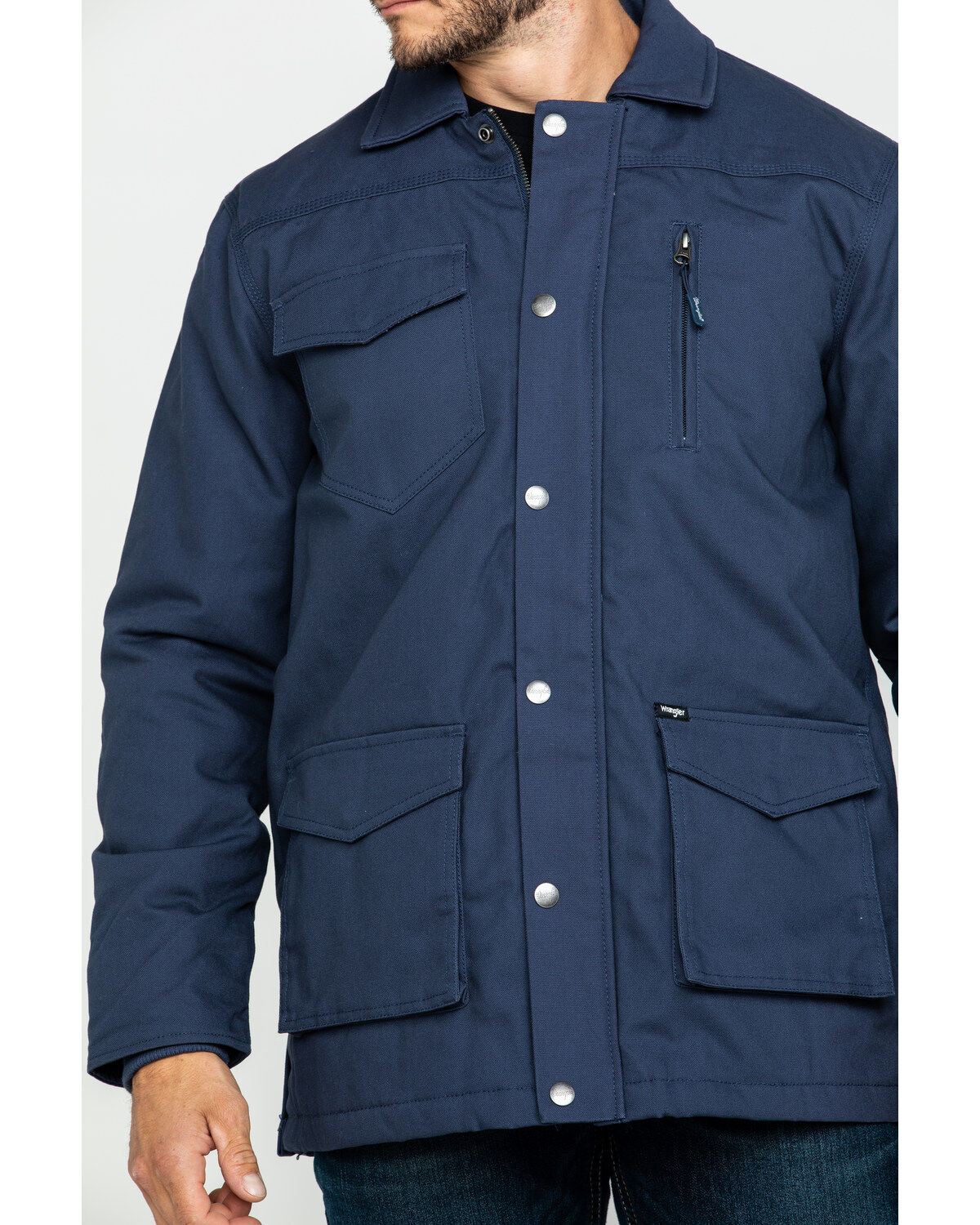 Wrangler Men's Ripstop Quilted Barn Coat