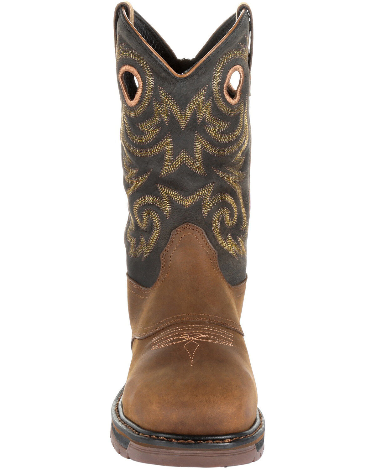 Georgia Boot Men's Carbo-Tec LT Waterproof Western Work Boots - Steel Toe