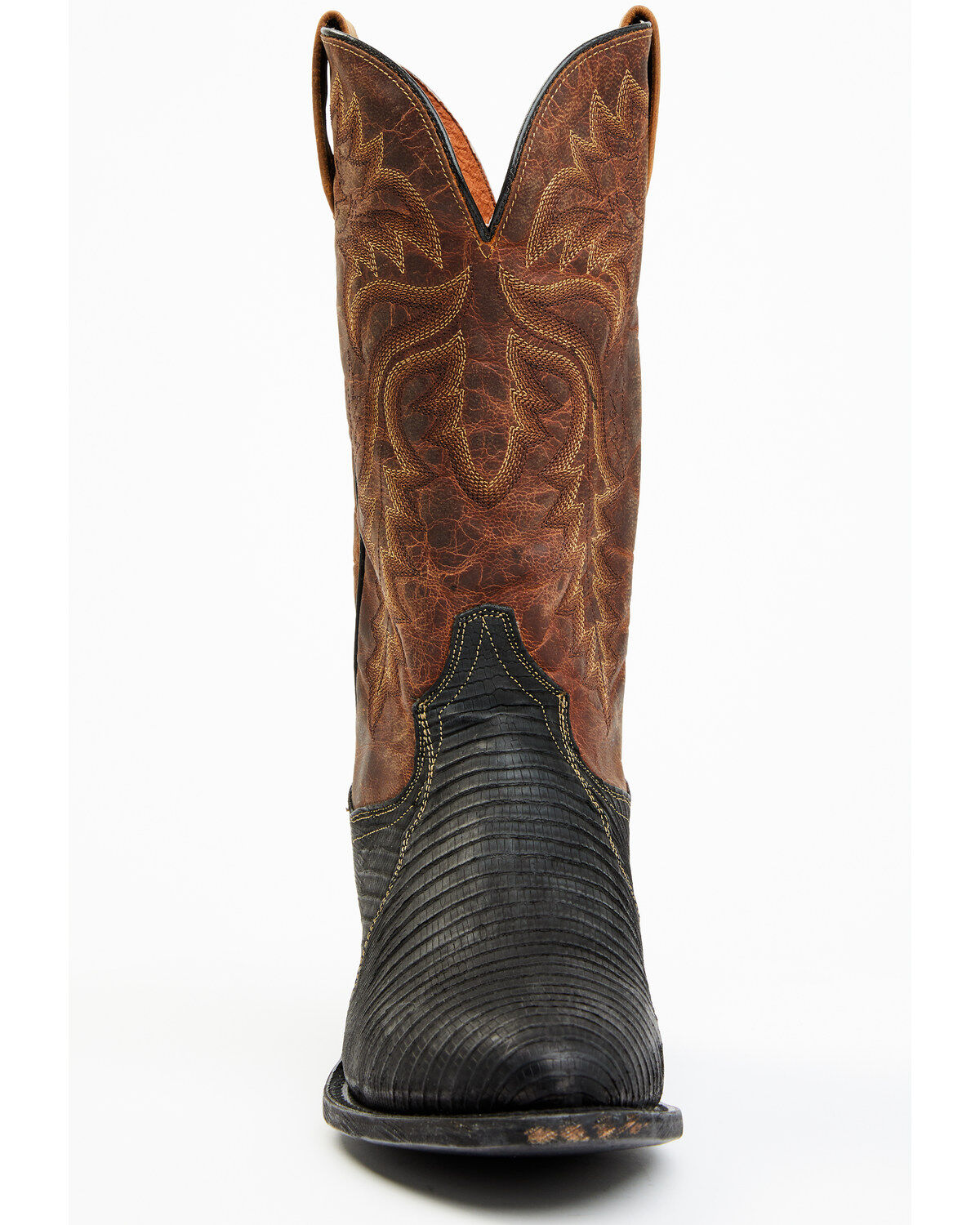 Dan Post Men's Winston Exotic Teju Lizard Western Boots - Round Toe
