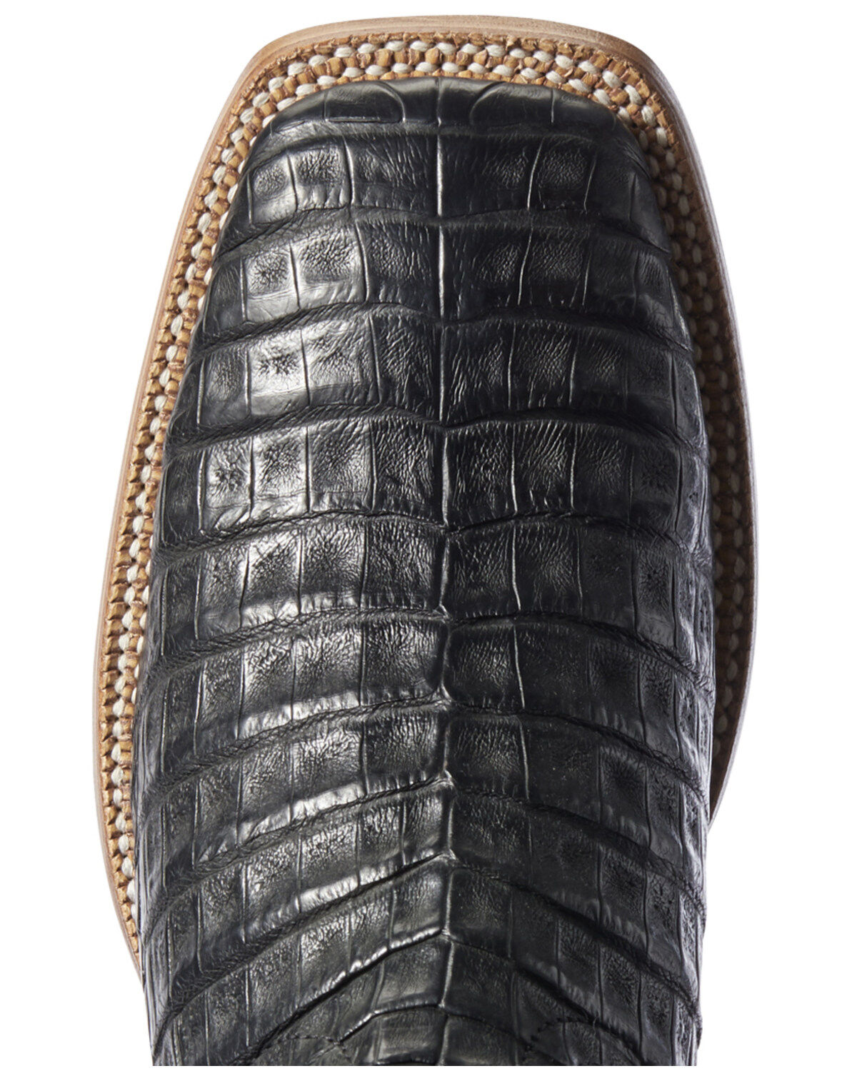 Ariat Men's Caiman Belly Western Boots - Broad Square Toe