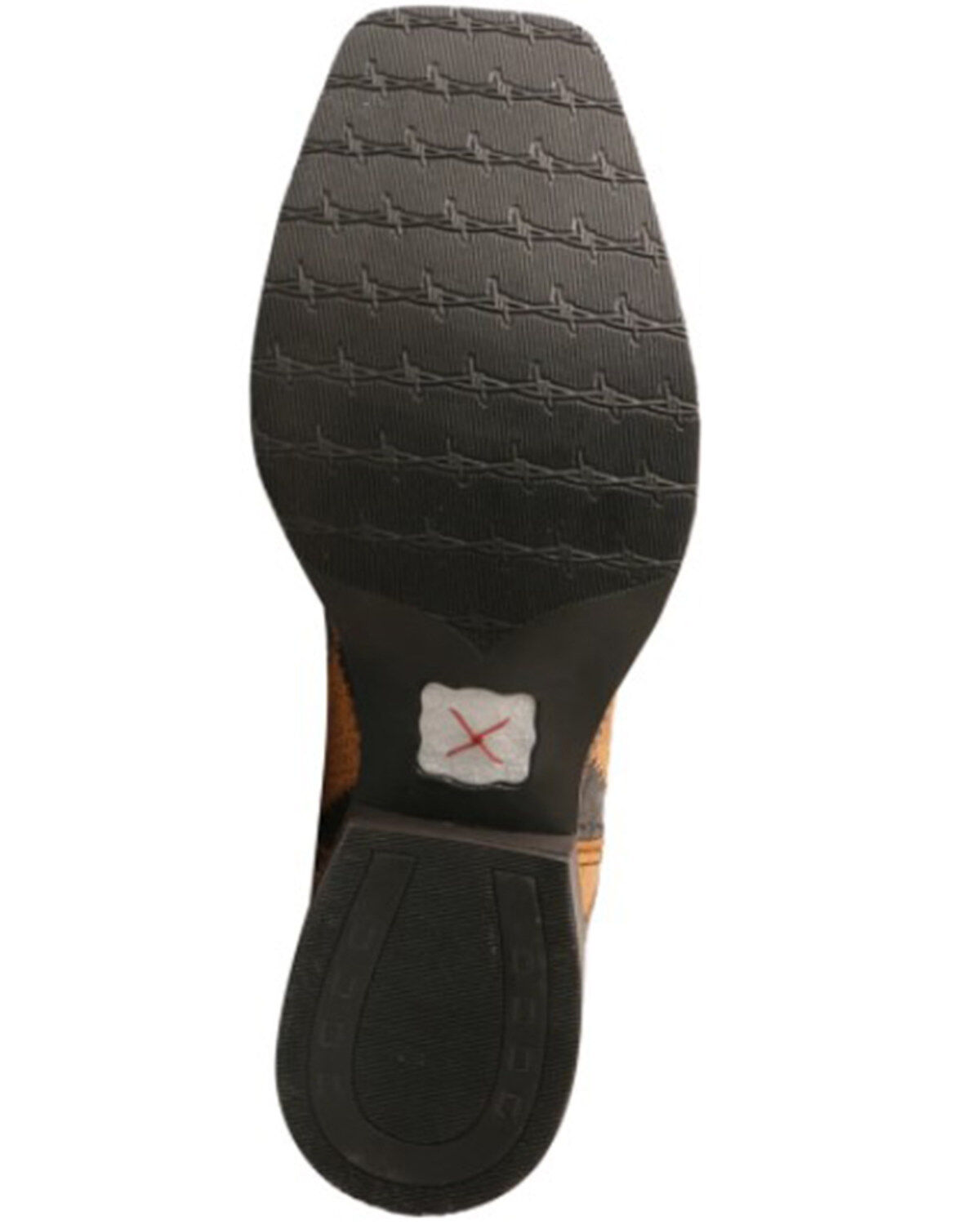 Twisted X Men's Ruff Stock Western Boots - Broad Square Toe